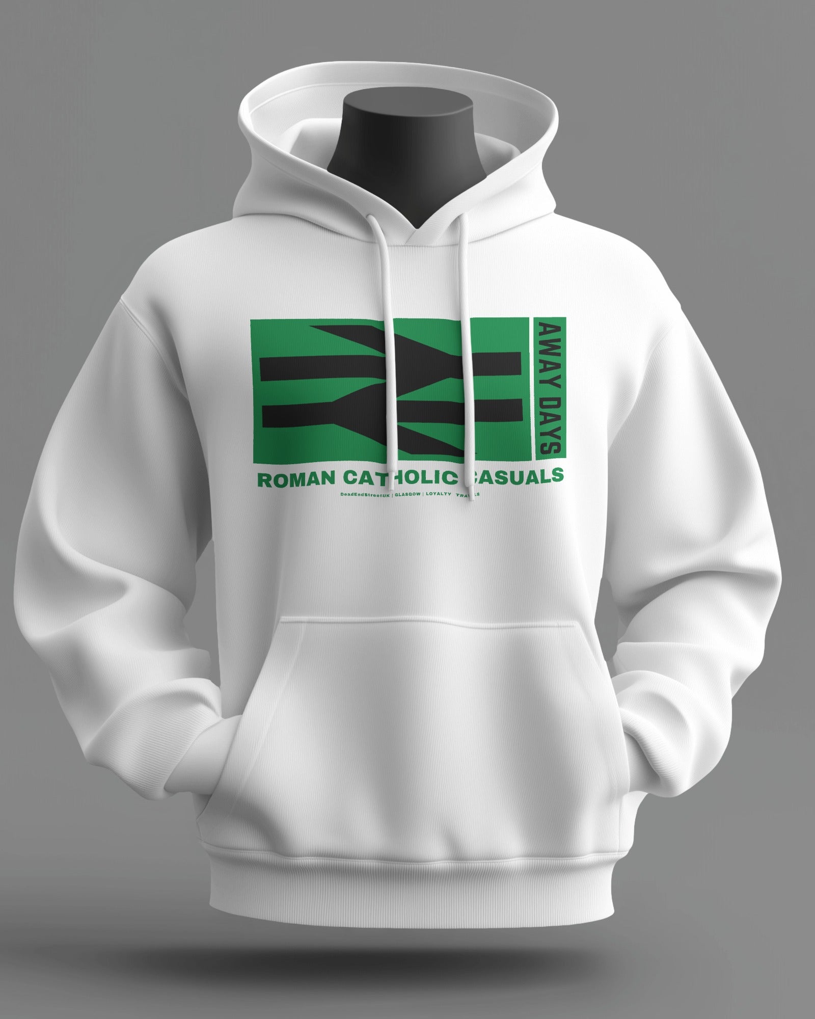 ROMAN CATHOLIC CASUALS Midweight Hoodie | Celtic Hooligan Firm | Loyalty Travels