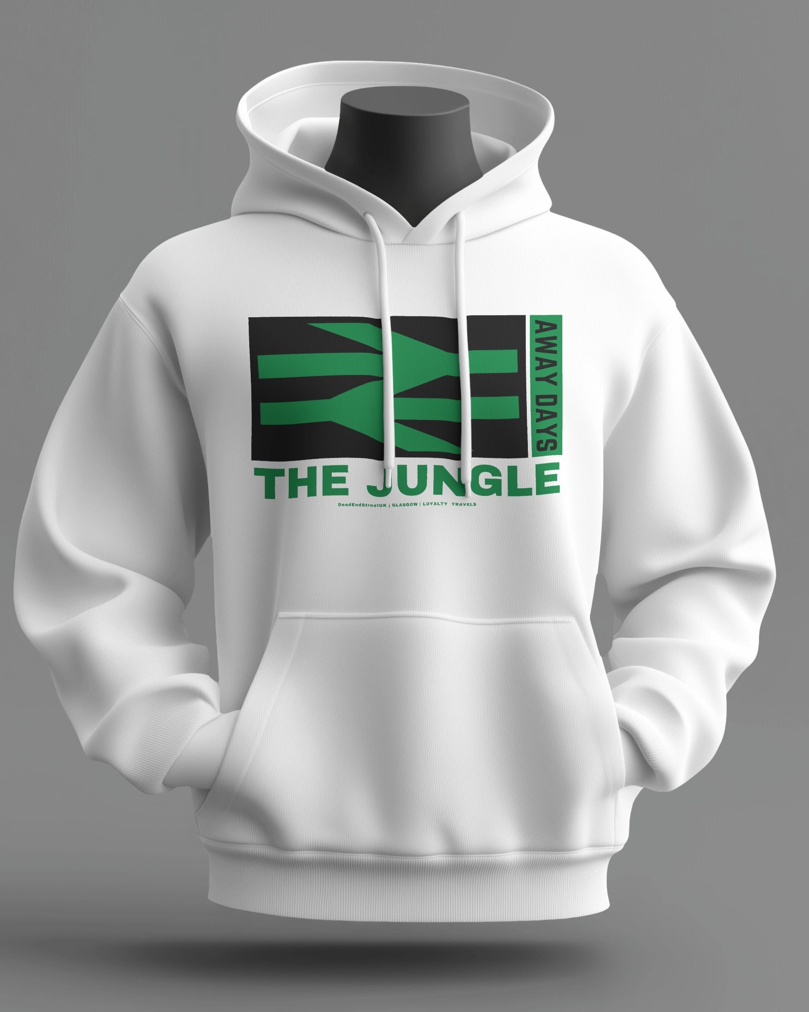 THE JUNGLE Midweight Hoodie | Celtic Hooligan Firm | Loyalty Travels
