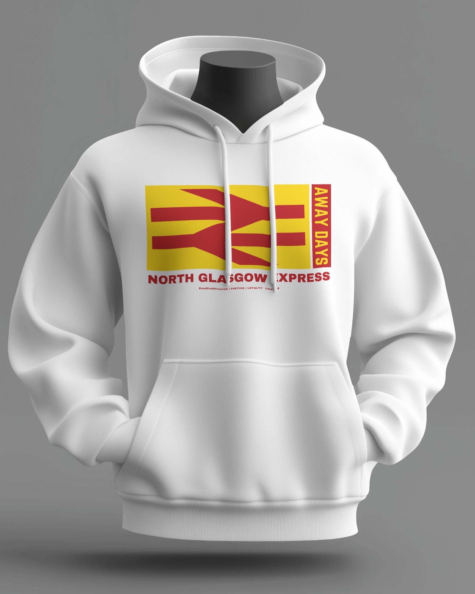 NORTH GLASGOW EXPRESS Midweight Hoodie | Partick Hooligan Firm | Loyalty Travels