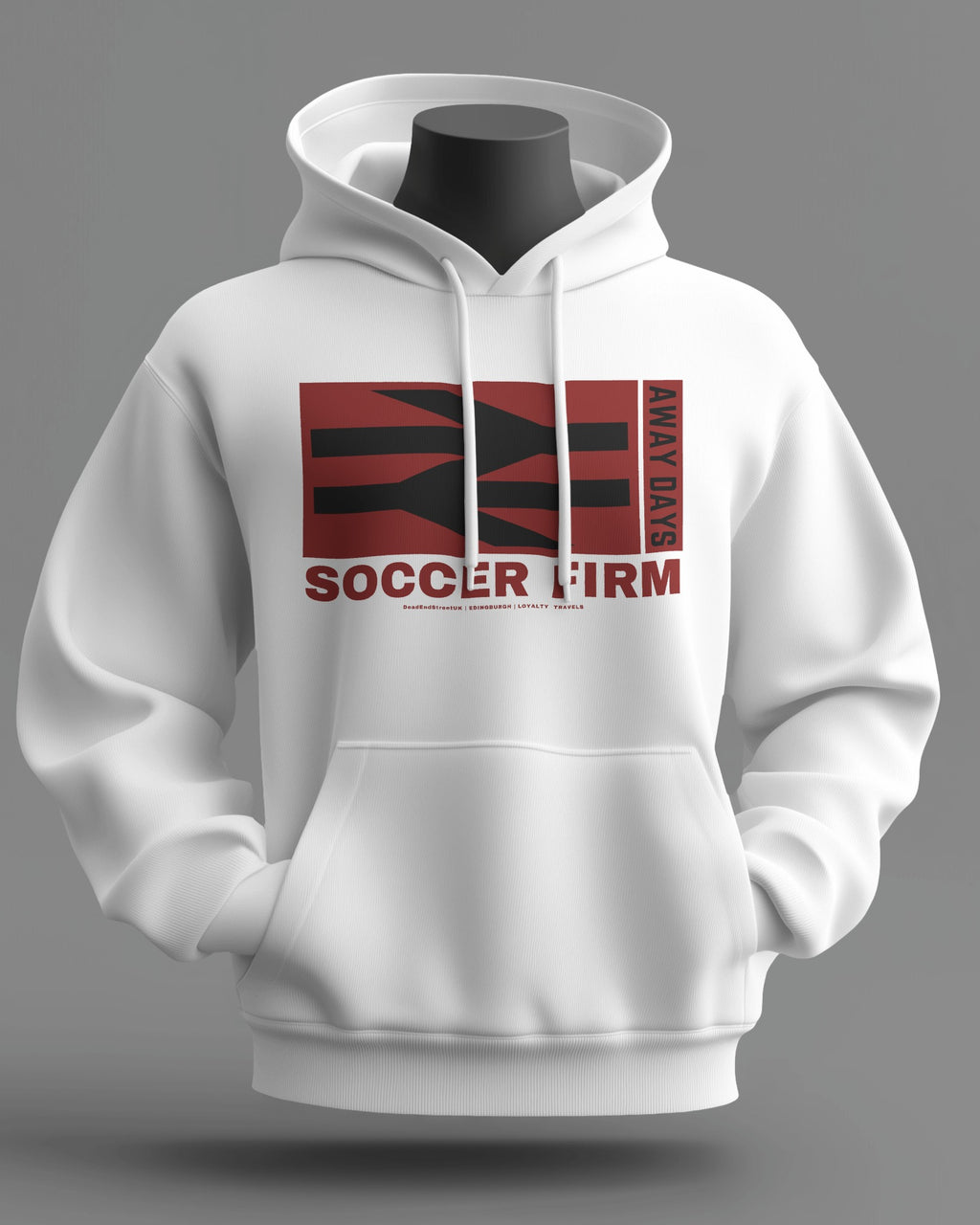 SOCCER FIRM Midweight Hoodie | Hearts Hooligan Firm | Loyalty Travels