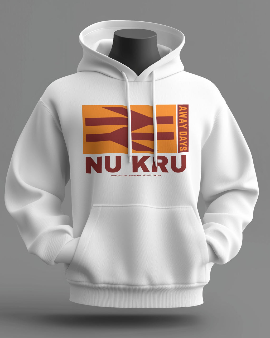 NU KRU Midweight Hoodie | Motherwell Hooligan Firm | Loyalty Travels
