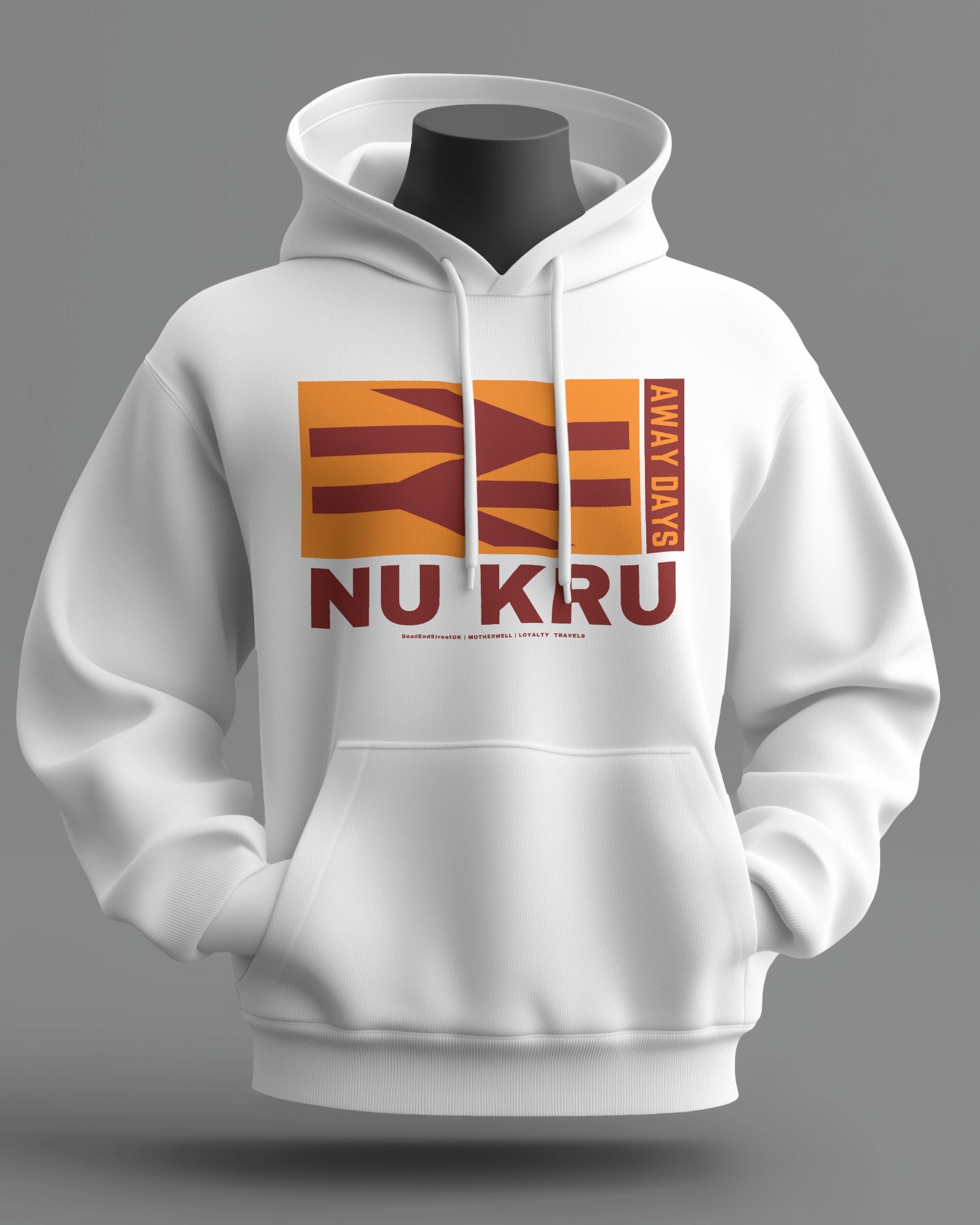 NU KRU Midweight Hoodie | Motherwell Hooligan Firm | Loyalty Travels