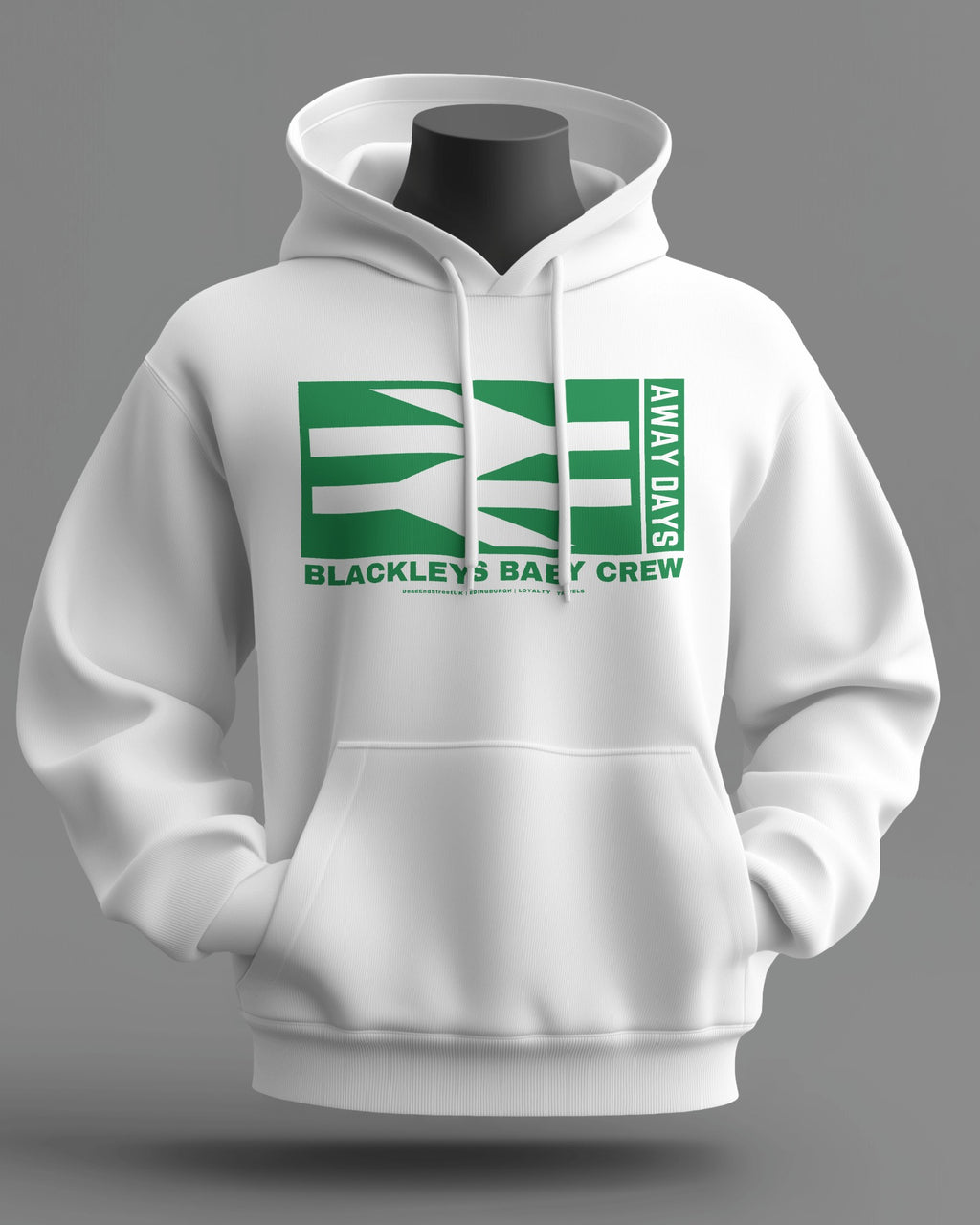 BLACKLEYS BABY CREW Midweight Hoodie | Hibernian Hooligan Firm | Loyalty Travels