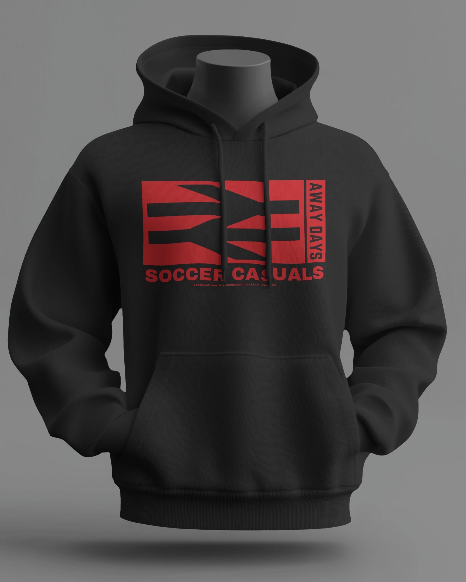 SOCCER CASUALS Midweight Hoodie | Aberdeen Hooligan Firm | Loyalty Travels