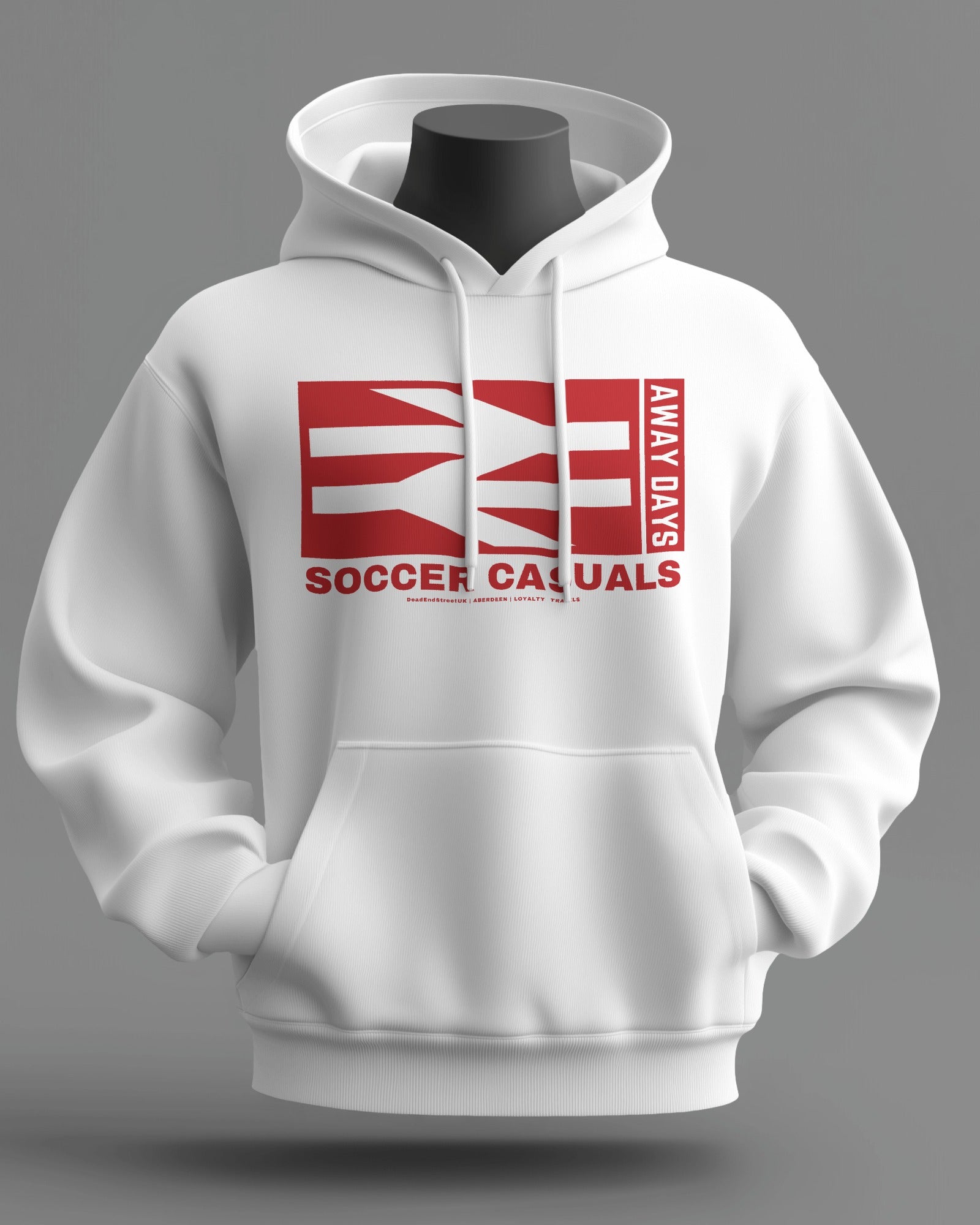 SOCCER CASUALS Midweight Hoodie | Aberdeen Hooligan Firm | Loyalty Travels