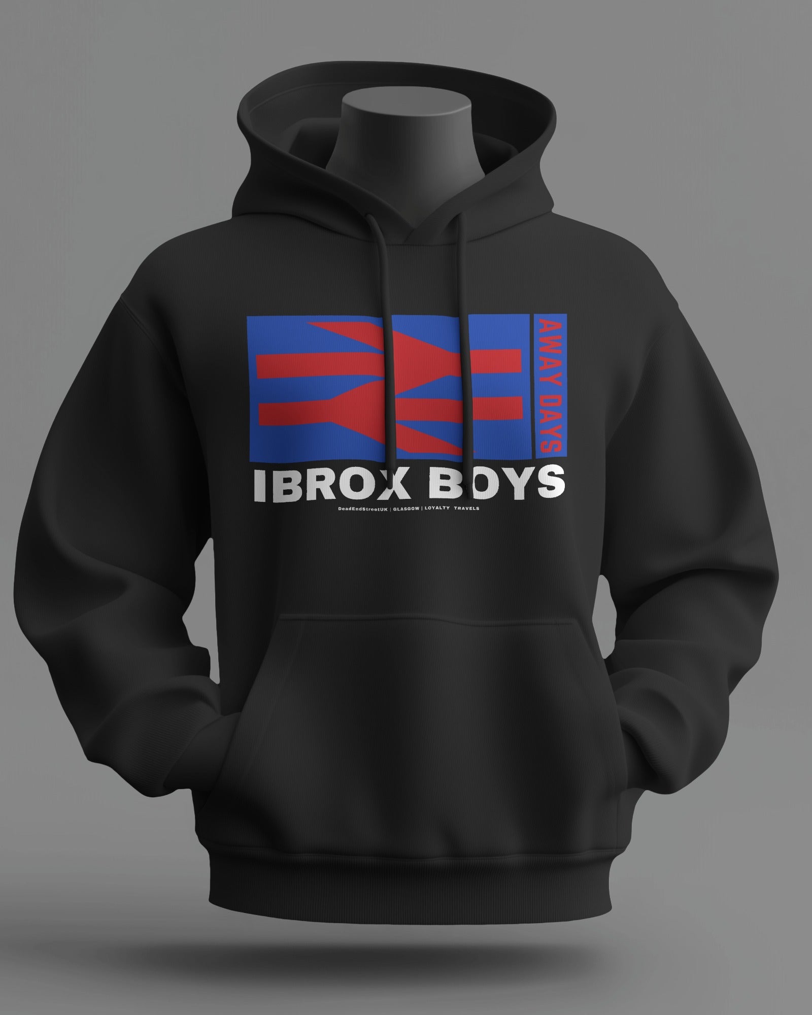 IBROX BOYS Midweight Hoodie | Rangers Hooligan Firm | Loyalty Travels