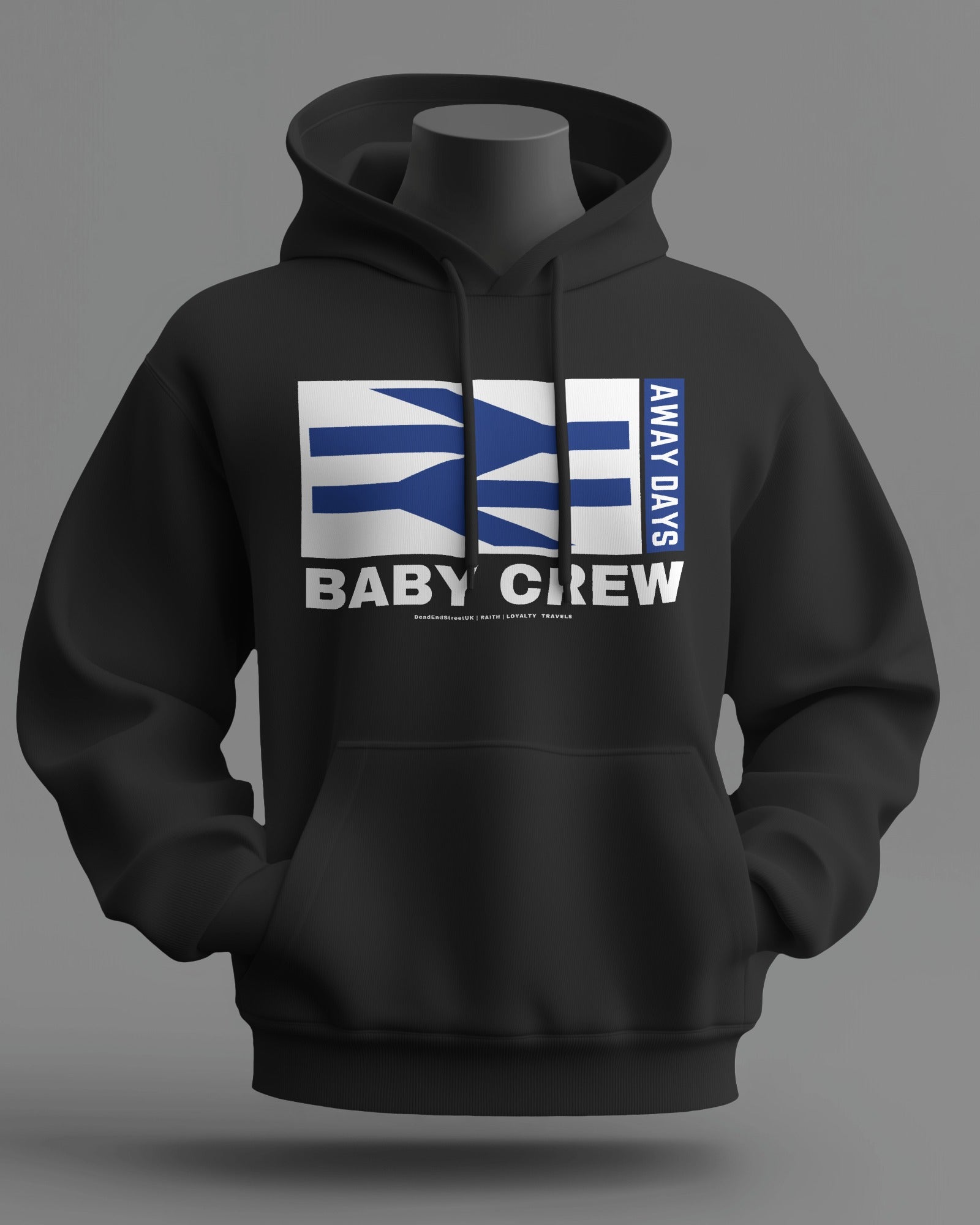 BABY CREW Midweight Hoodie | Raith Hooligan Firm | Loyalty Travels