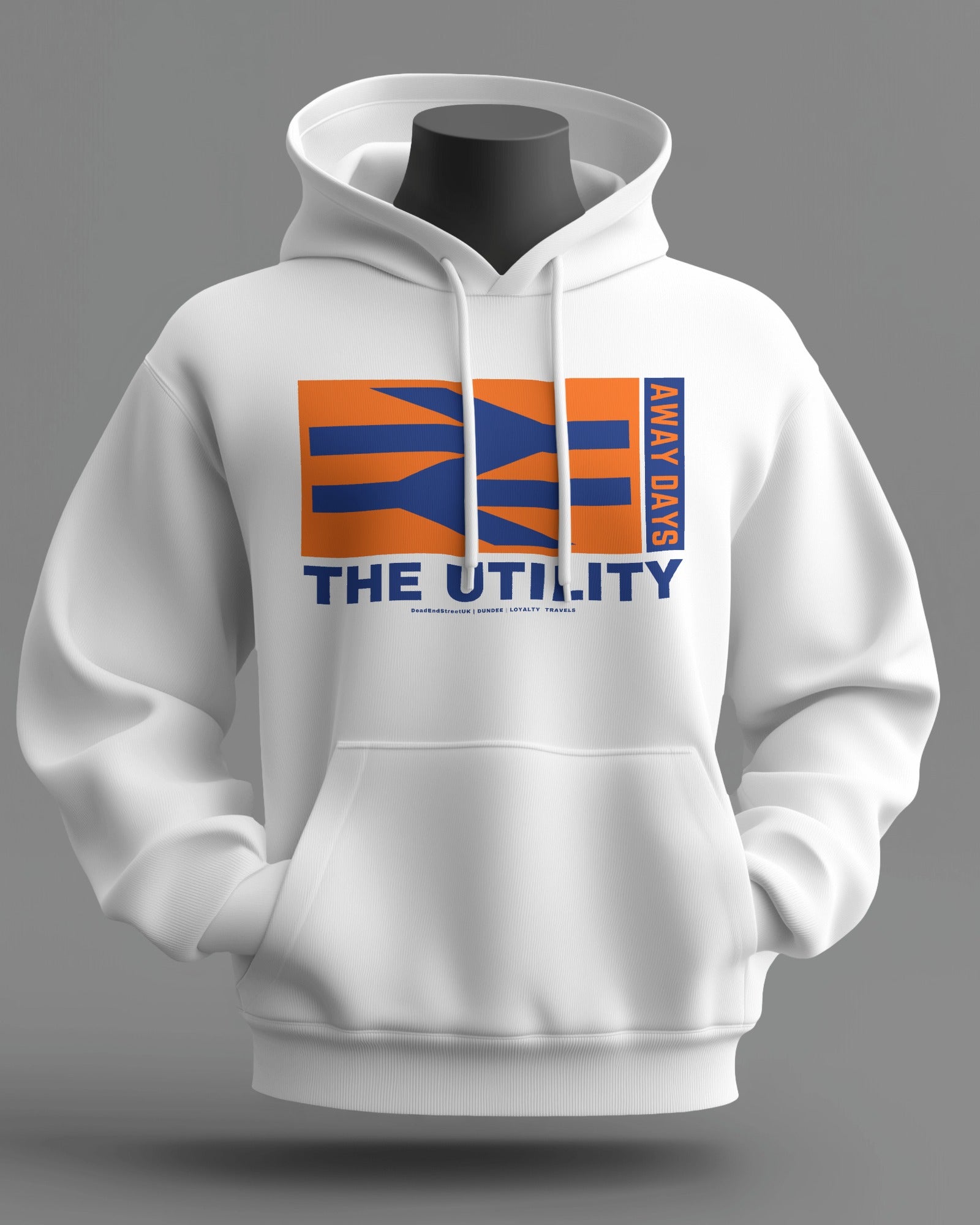 THE UTILITY Midweight Hoodie | Dundee - United Hooligan Firm | Loyalty Travels