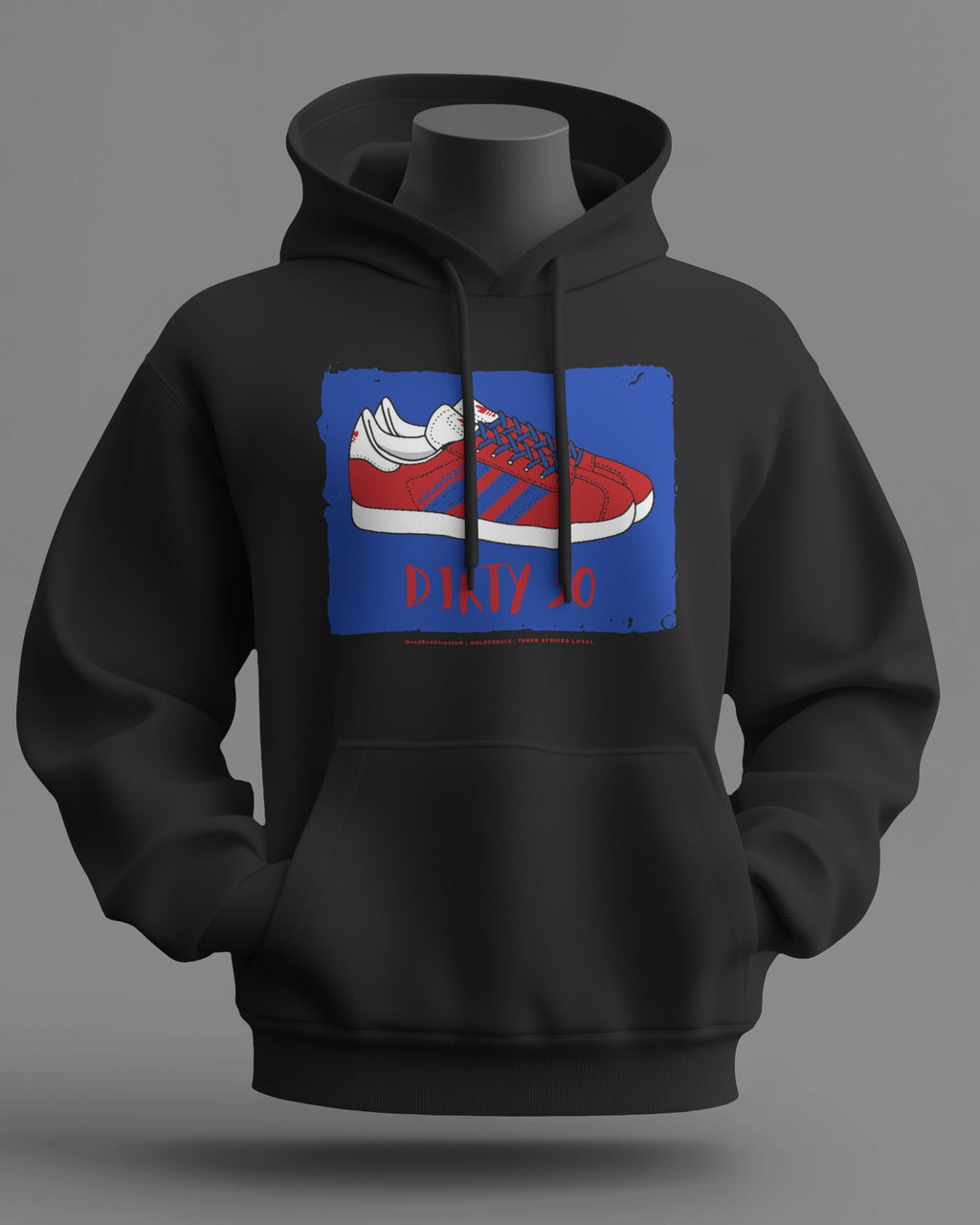 DIRTY 30 Midweight Hoodie | Palace Hooligan Firm | Three Stripes
