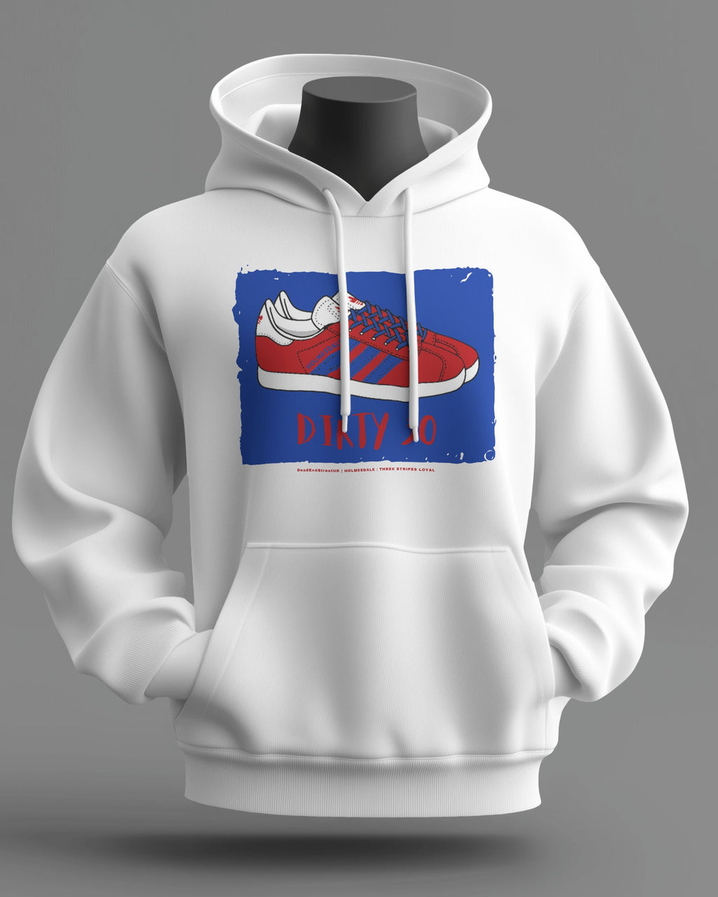 DIRTY 30 Midweight Hoodie | Palace Hooligan Firm | Three Stripes