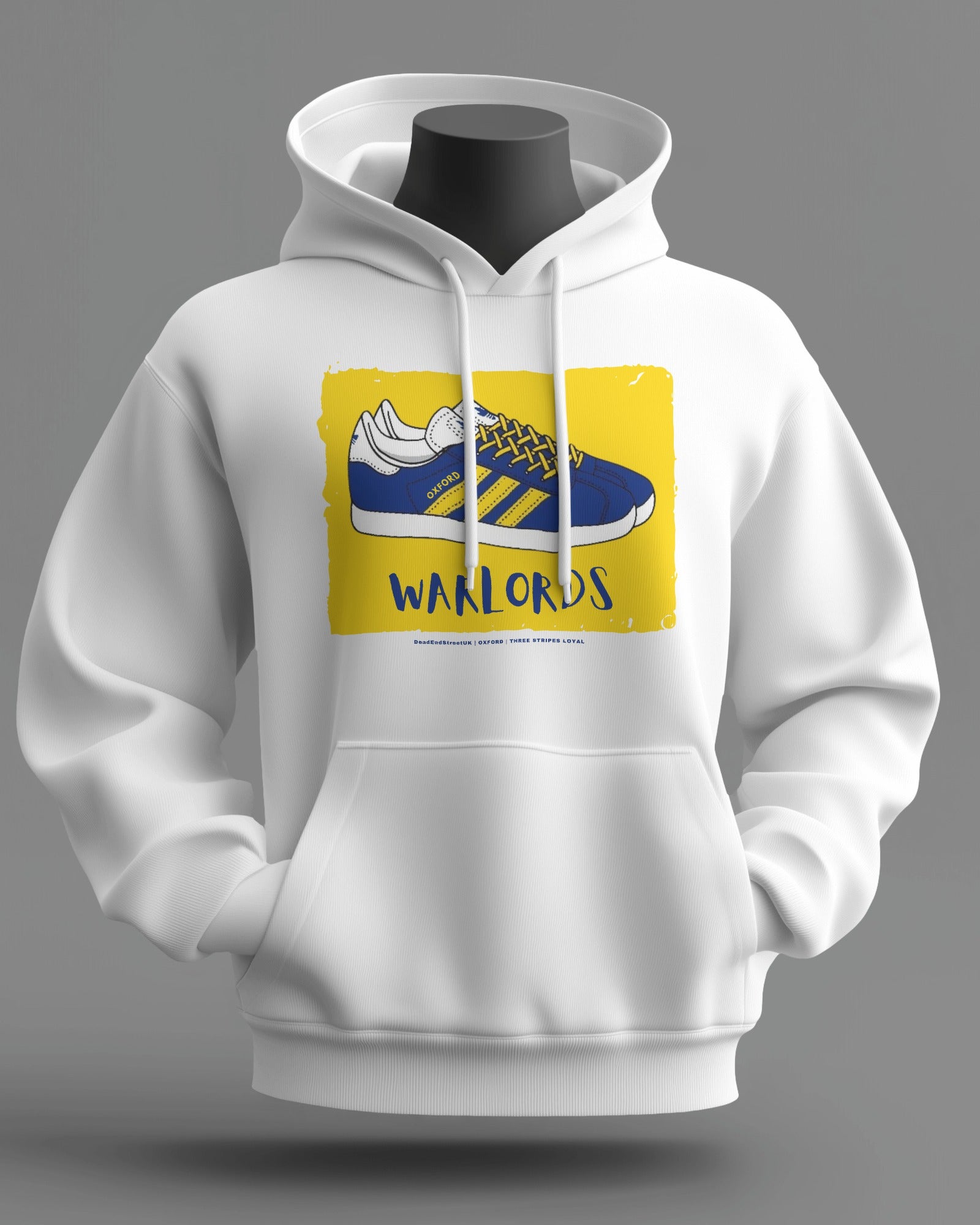 WARLORDS Midweight Hoodie | Oxford Hooligan Firm | Three Stripes Loyal