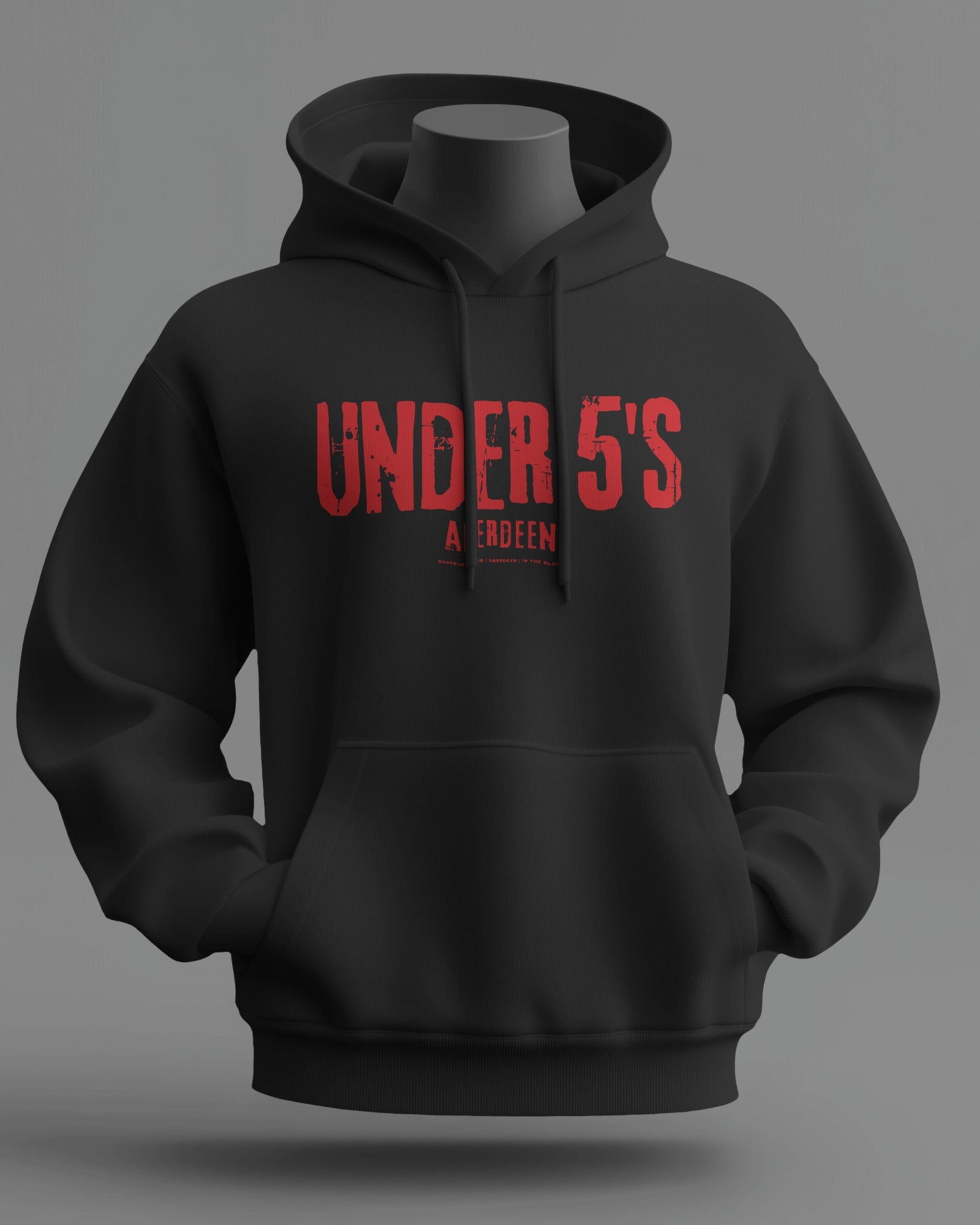 UNDER 5'S Midweight Hoodie | Aberdeen Hooligan Firm | In The Blood