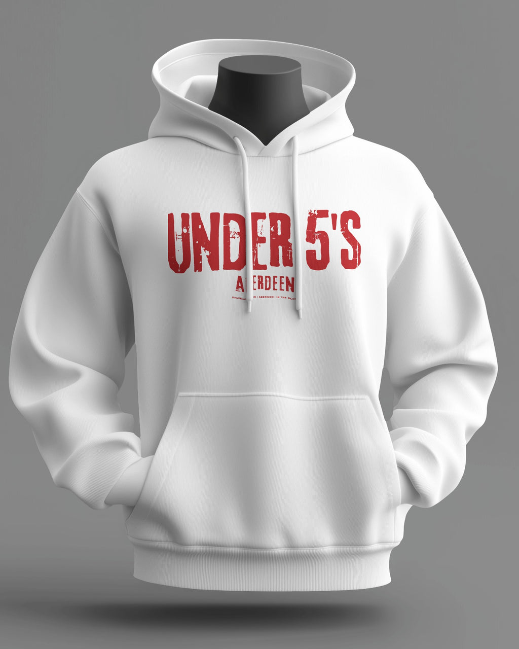 UNDER 5'S Midweight Hoodie | Aberdeen Hooligan Firm | In The Blood