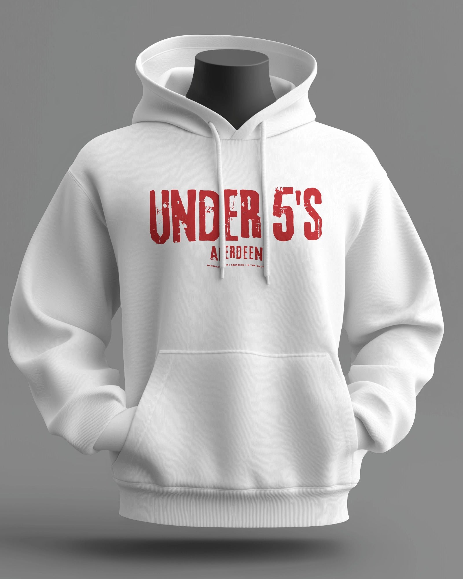 UNDER 5'S Midweight Hoodie | Aberdeen Hooligan Firm | In The Blood