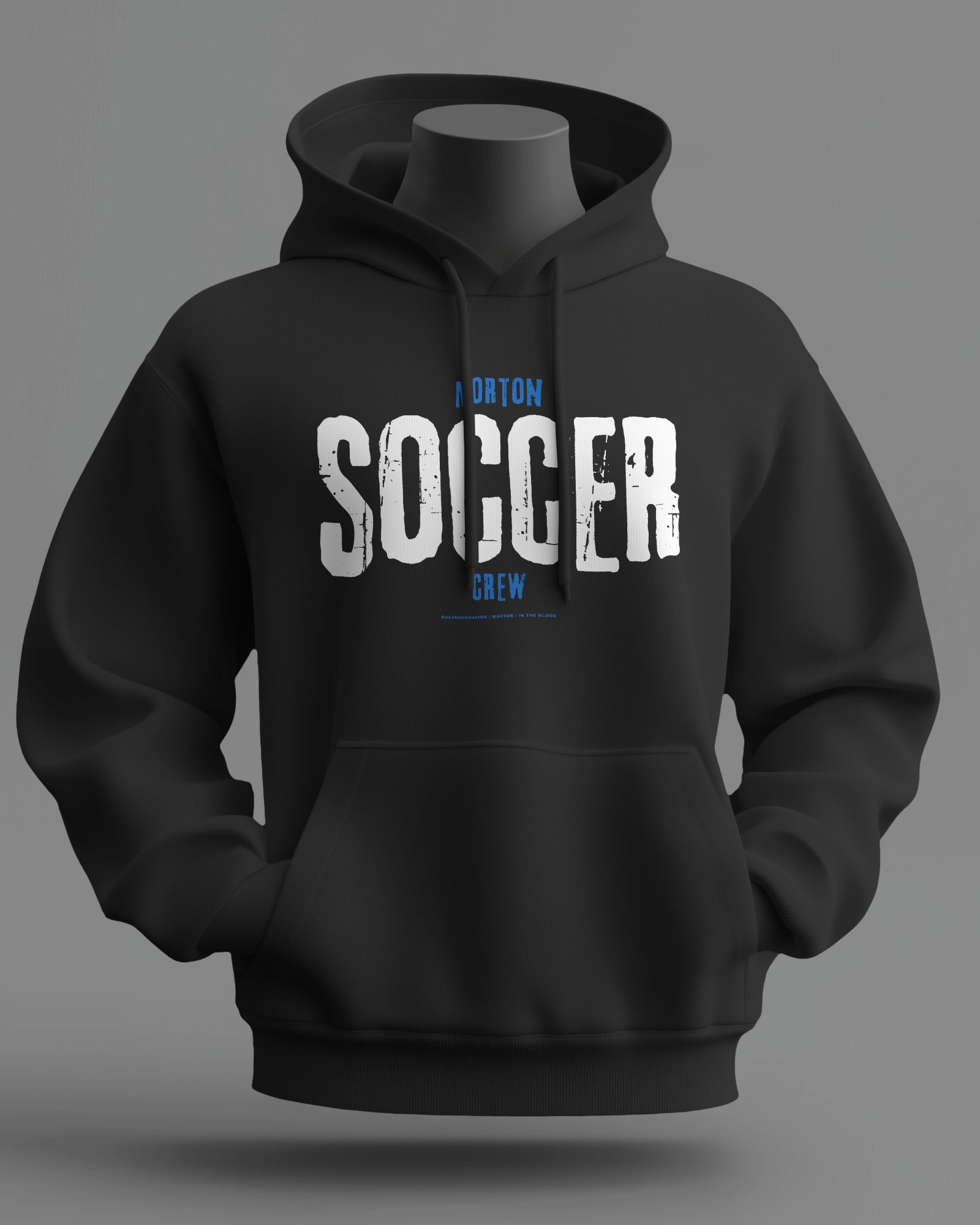 SOCCER Crew Midweight Hoodie | Morton Hooligan Firm | In The Blood
