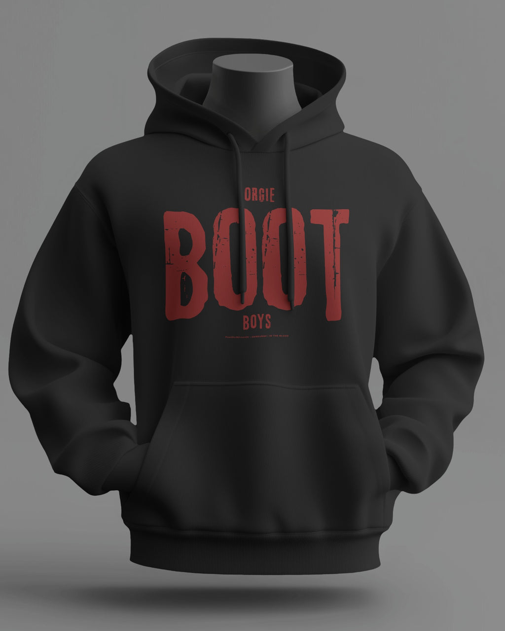 Gorgie BOOT Boys Midweight Hoodie | Hearts Hooligan Firm | In The Blood