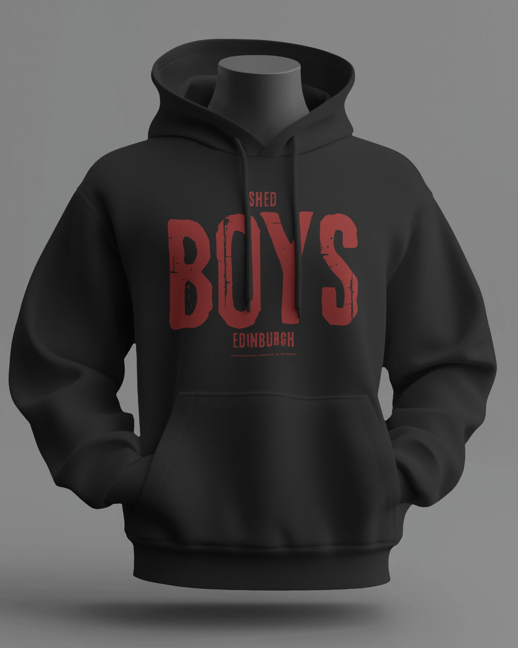 Shed BOYS Midweight Hoodie | Hearts Hooligan Firm | In The Blood