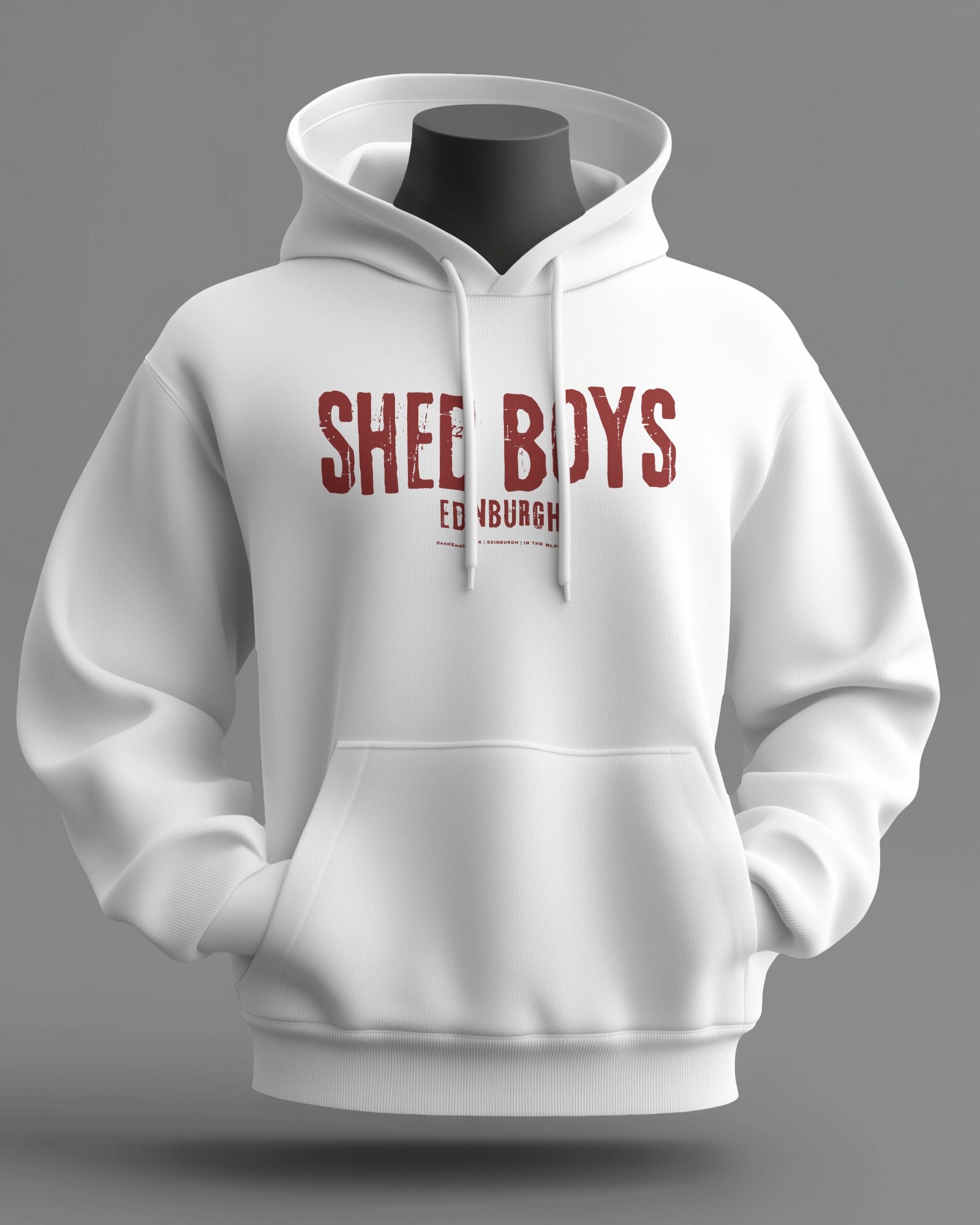 SHED BOYS Midweight Hoodie | Hearts Hooligan Firm | In The Blood