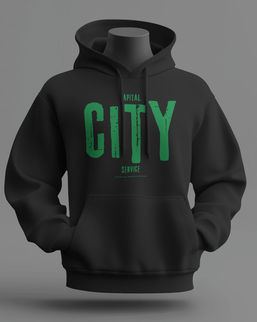 Capital CITY Service Midweight Hoodie | Hibernian Hooligan Firm | In The Blood