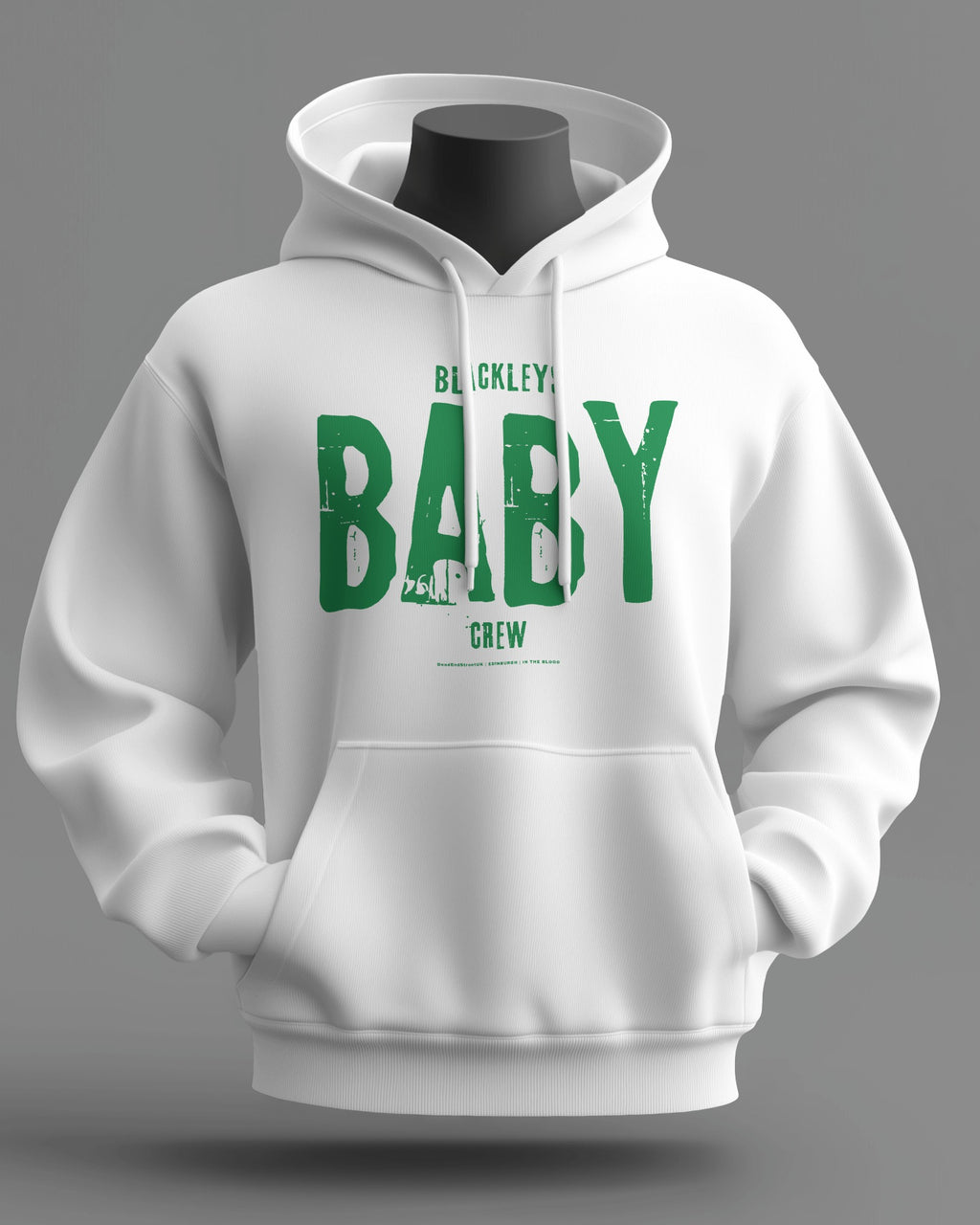 Blackleys BABY Crew Service Midweight Hoodie | Hibernian Hooligan Firm | In The Blood