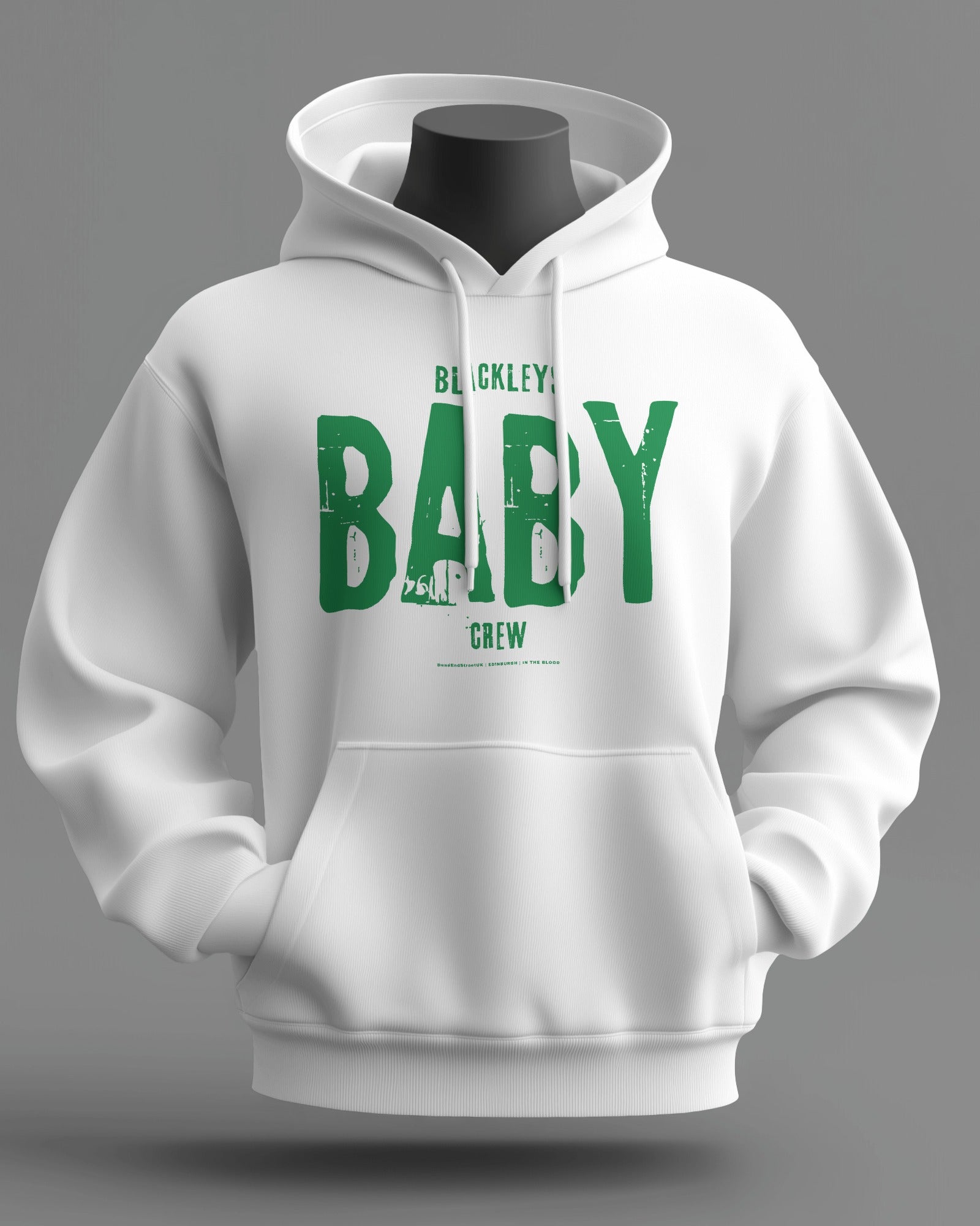 Blackleys BABY Crew Service Midweight Hoodie | Hibernian Hooligan Firm | In The Blood