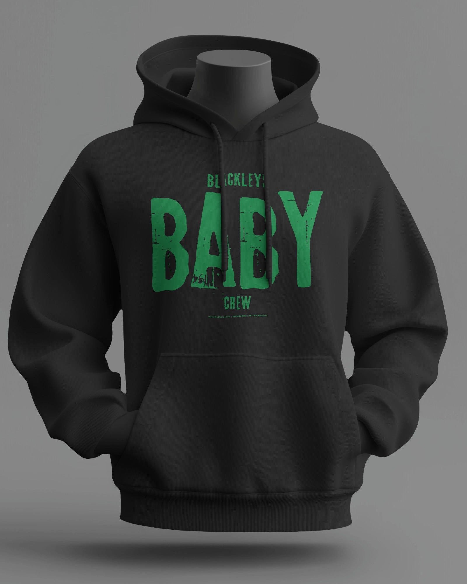 Blackleys BABY Crew Service Midweight Hoodie | Hibernian Hooligan Firm | In The Blood