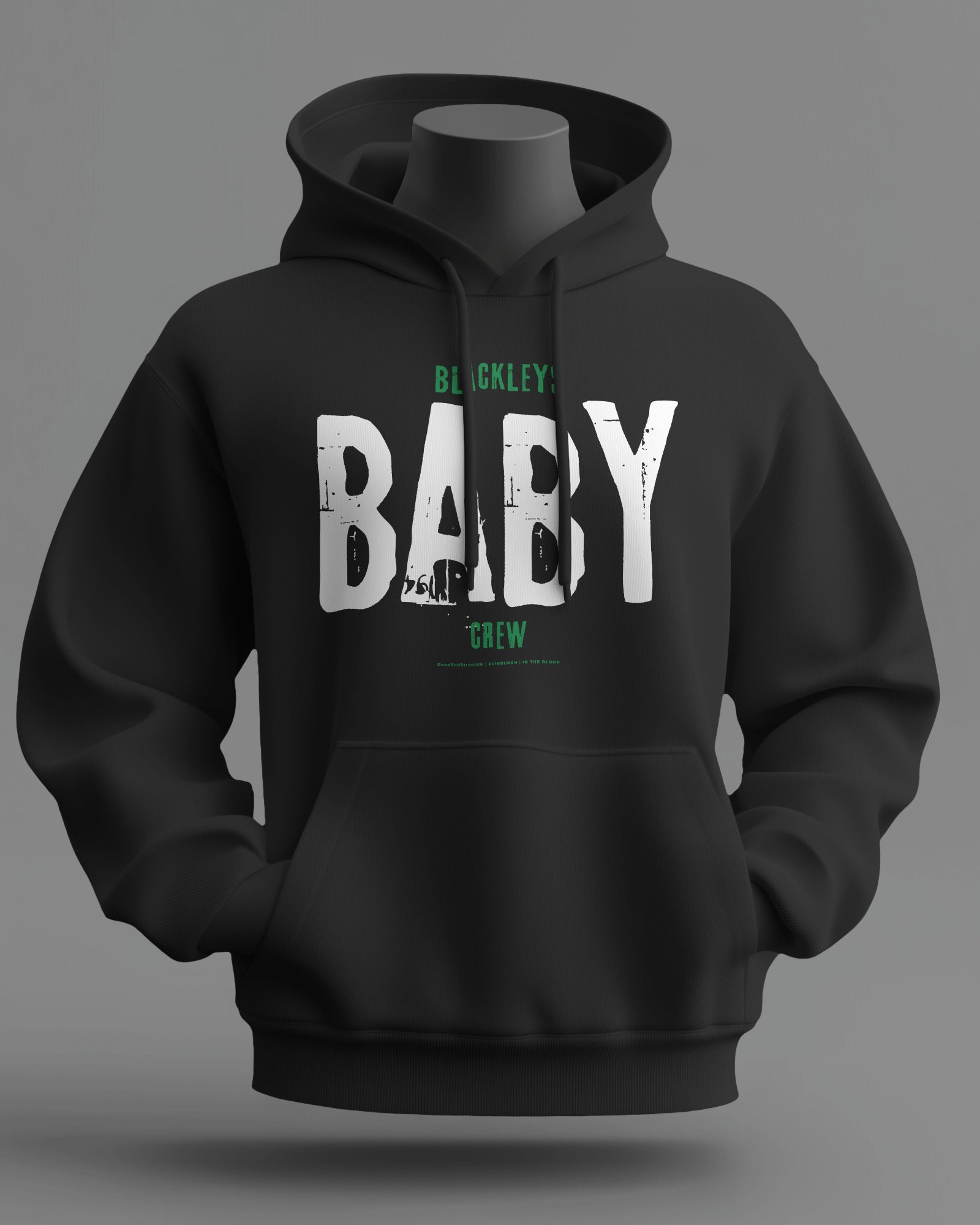 Blackleys BABY Crew Service Midweight Hoodie | Hibernian Hooligan Firm | In The Blood