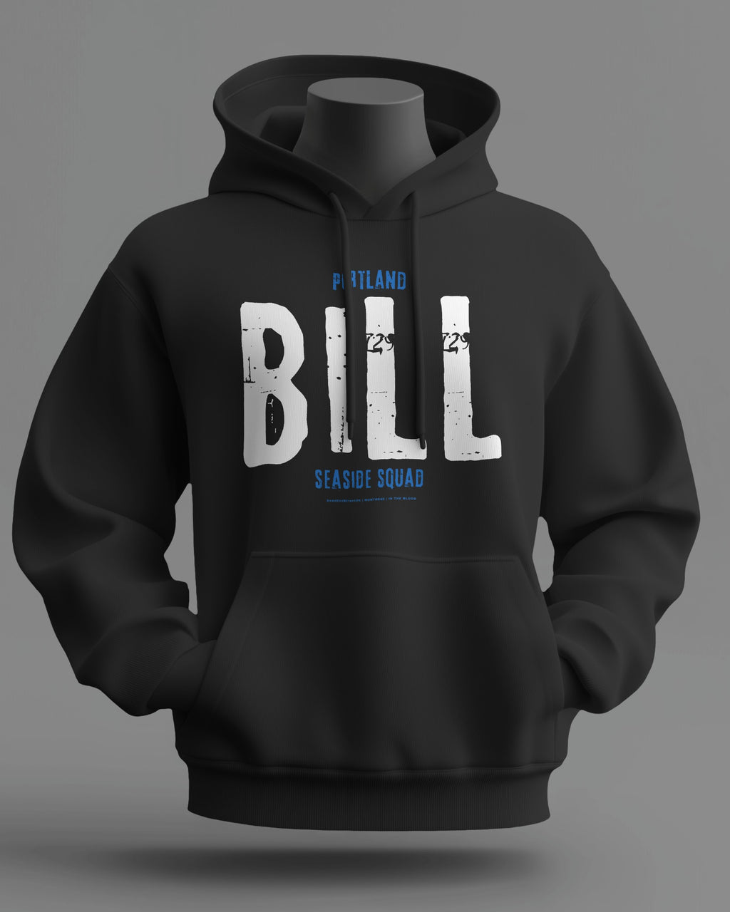 Portland BILL Midweight Hoodie | Montrose Hooligan Firm | In The Blood