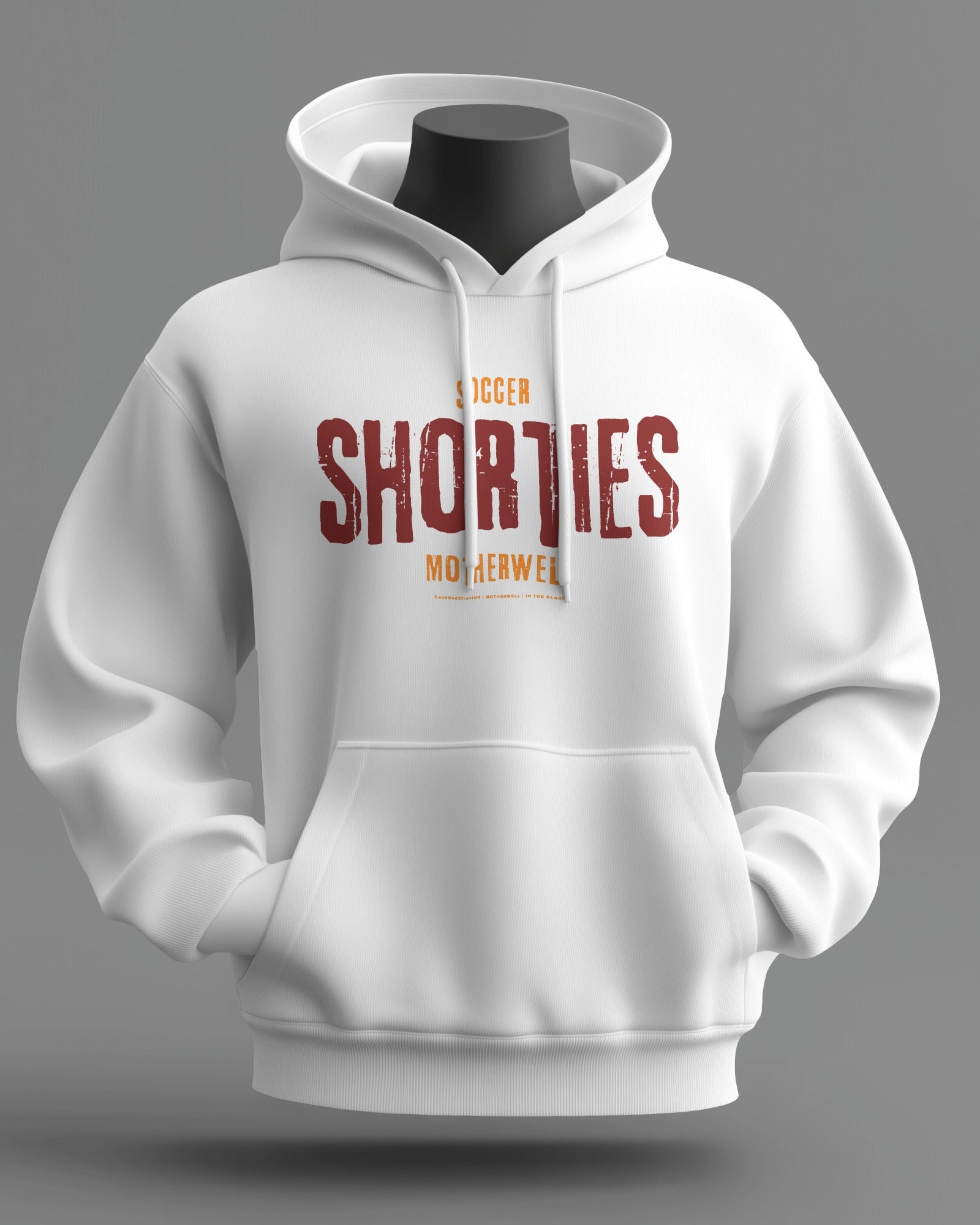 Soccer SHORTIES Midweight Hoodie | Motherwell Hooligan Firm | In The Blood