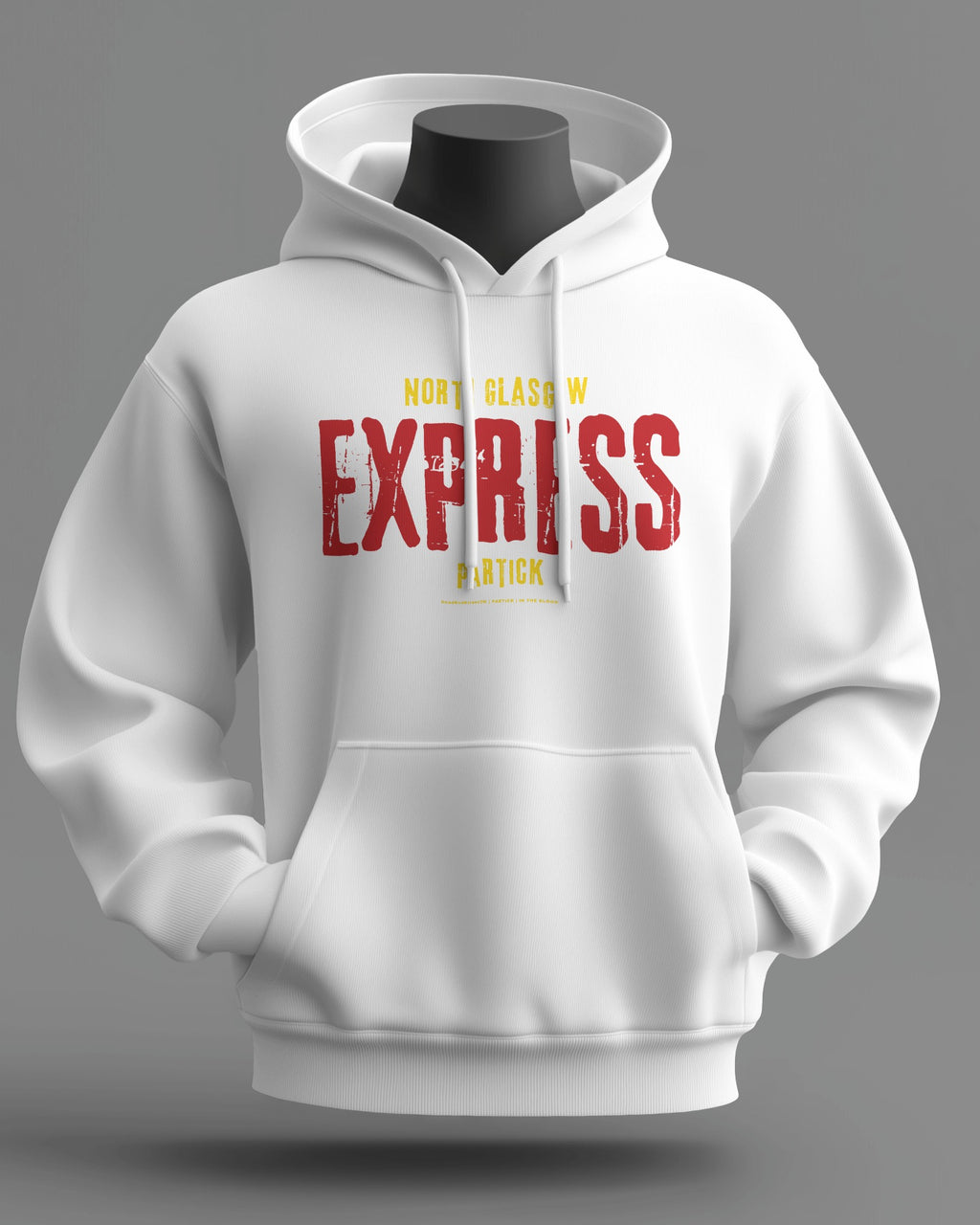 North Glasgow EXPRESS Midweight Hoodie | Partick Hooligan Firm | In The Blood
