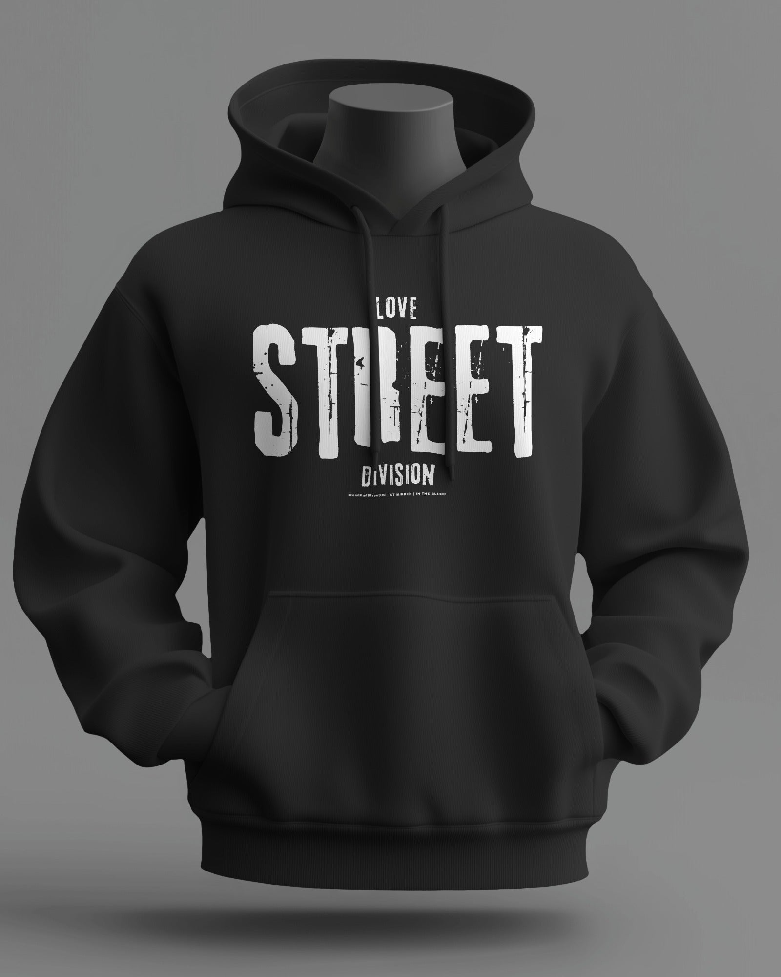 Love STREET Division Midweight Hoodie | St Mirren Hooligan Firm | In The Blood