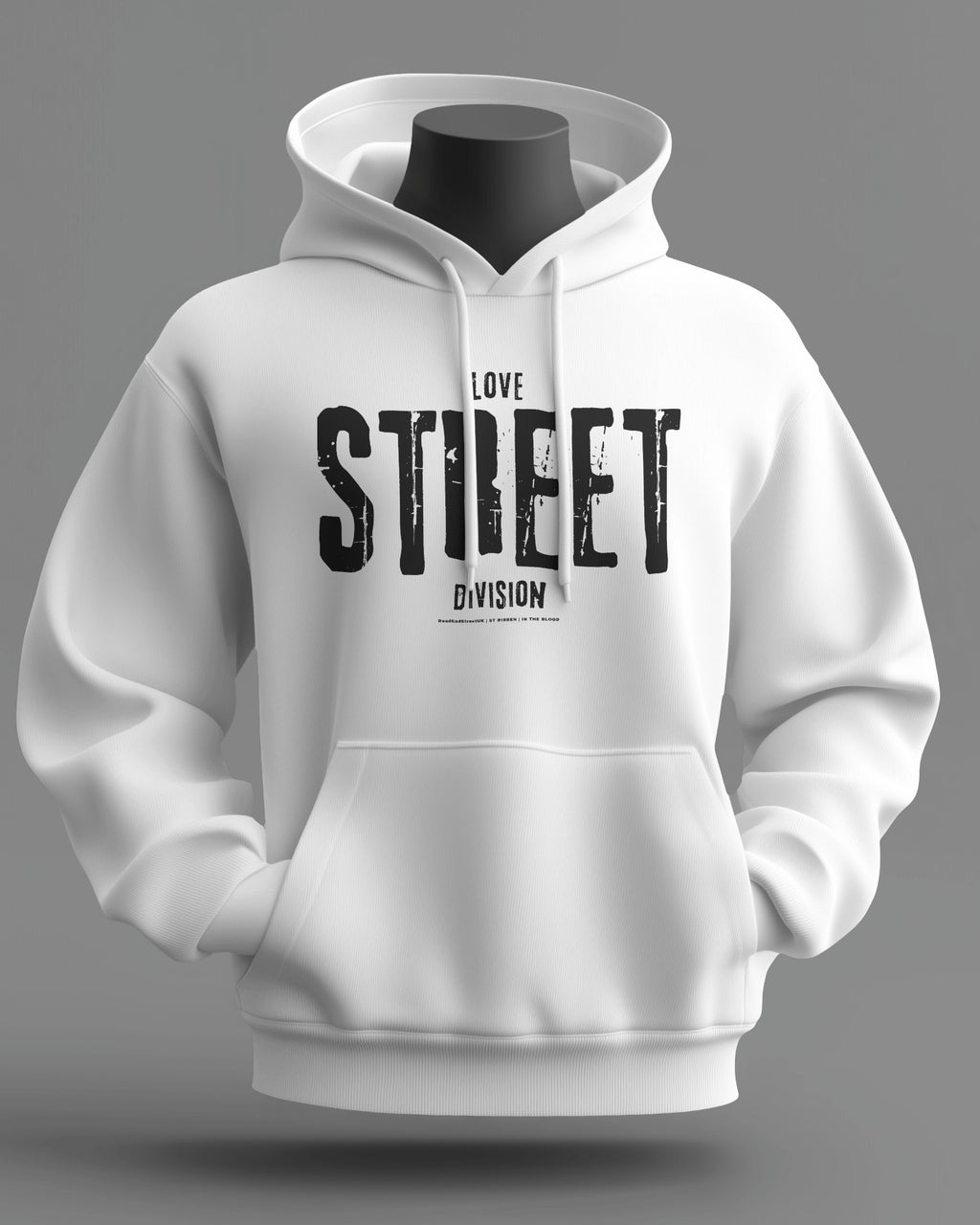 Love STREET Division Midweight Hoodie | St Mirren Hooligan Firm | In The Blood