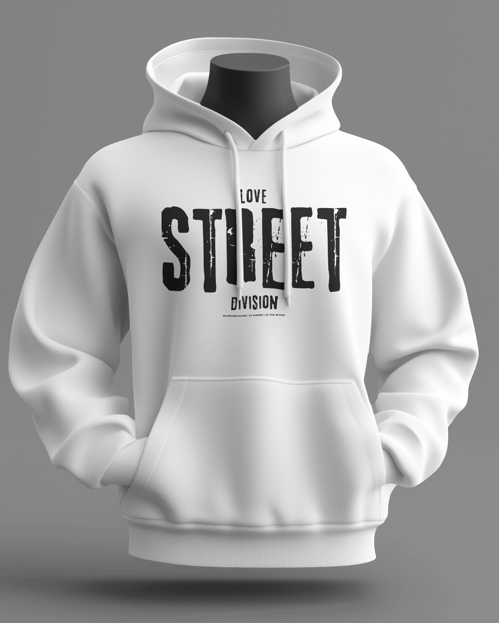 Love STREET Division Midweight Hoodie | St Mirren Hooligan Firm | In The Blood