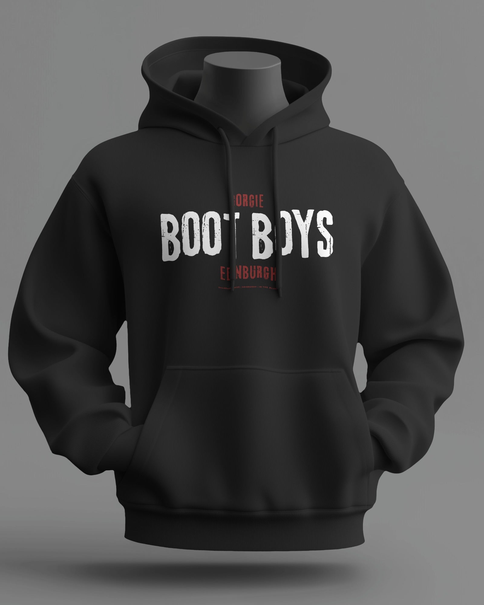 Gorgie BOOT BOYS Midweight Hoodie | Hearts Hooligan Firm | In The Blood