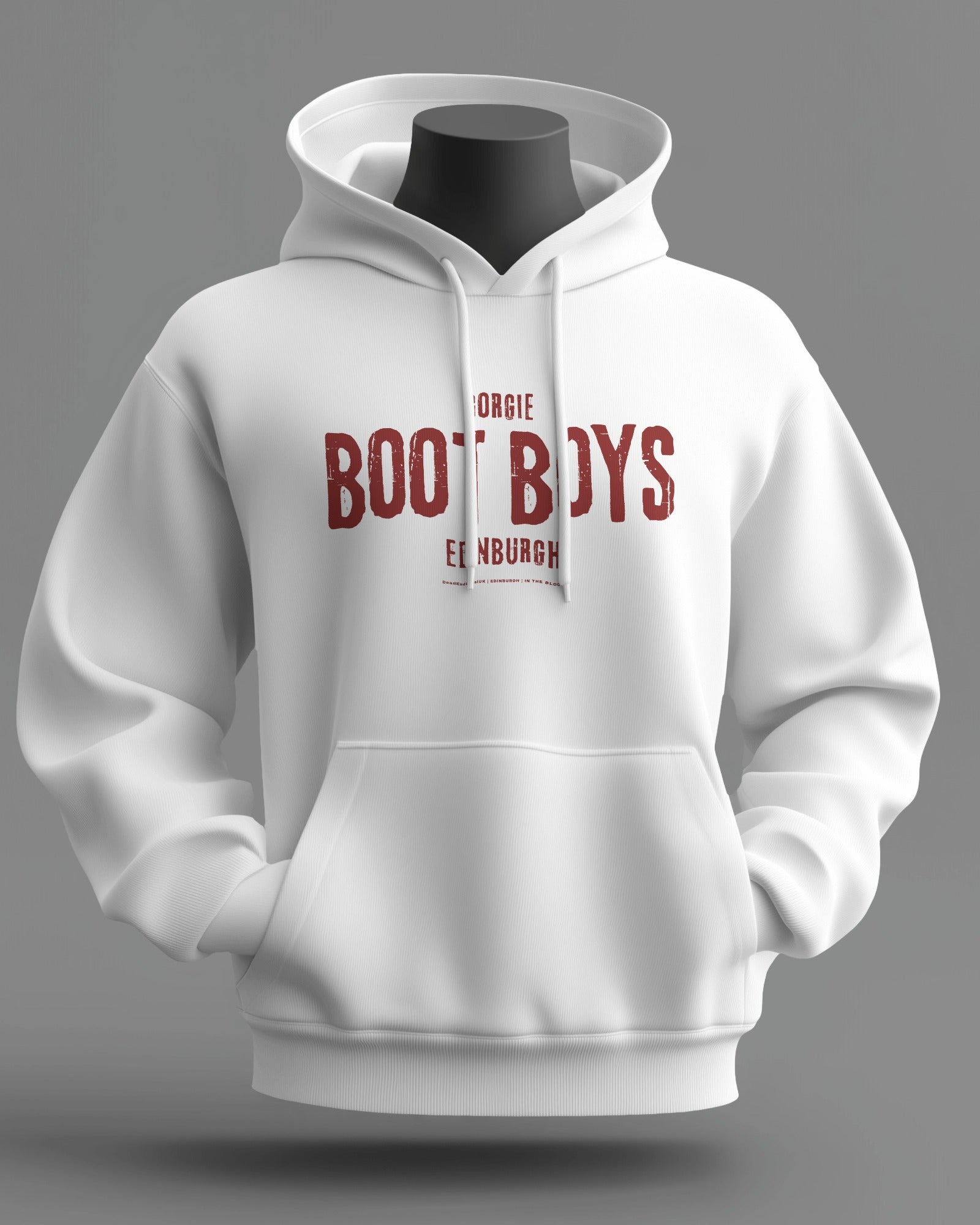 Gorgie BOOT BOYS Midweight Hoodie | Hearts Hooligan Firm | In The Blood