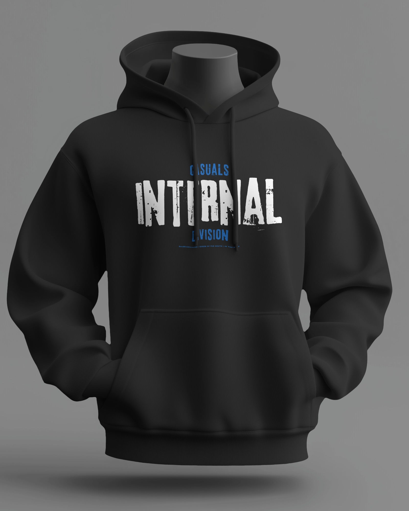 Casuals INTERNAL Division Midweight Hoodie | Queen of the South Hooligan Firm | In The Blood