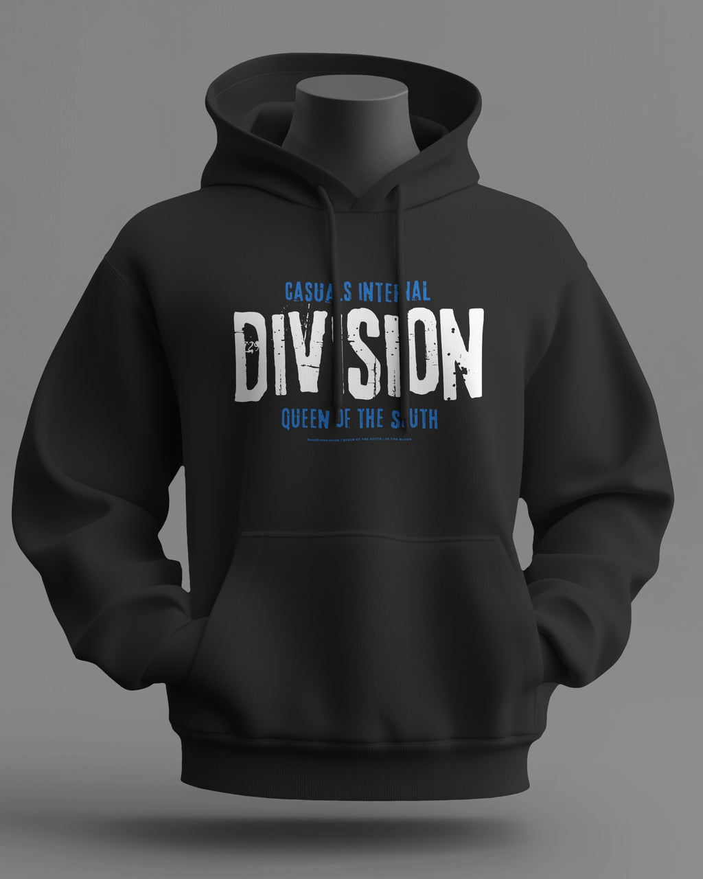 Casuals Internal DIVISION Midweight Hoodie | Queen of the South Hooligan Firm | In The Blood