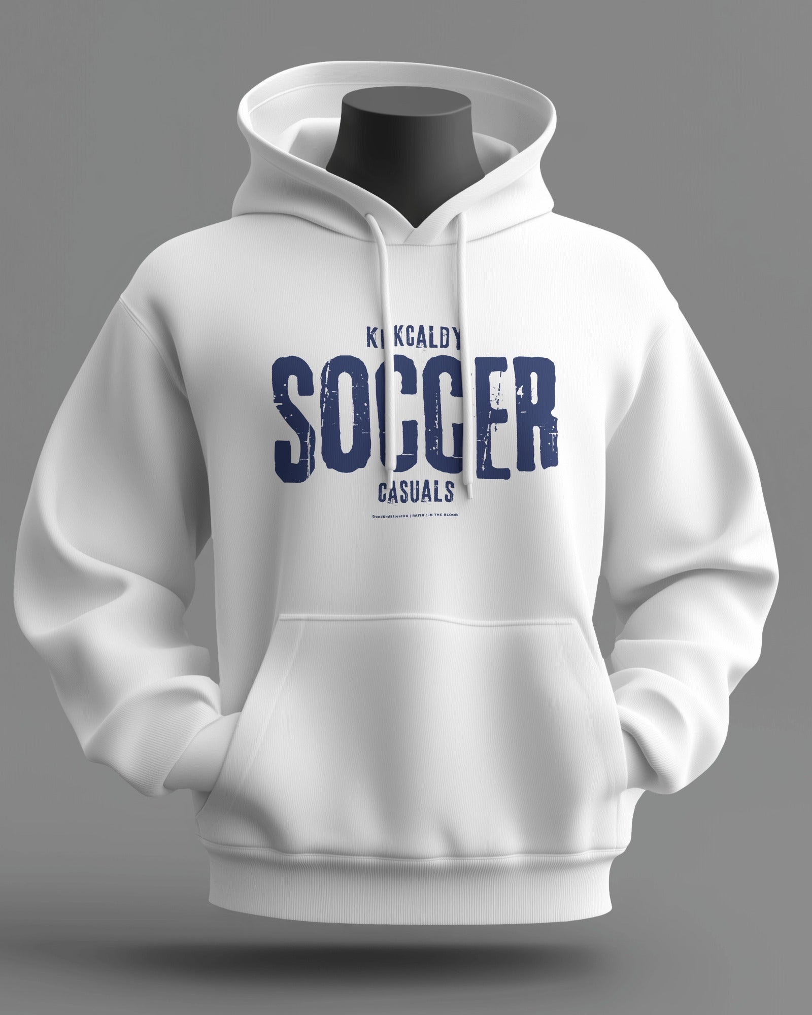 Kirkcaldy SOCCER Casuals Midweight Hoodie | Raith Hooligan Firm | In The Blood