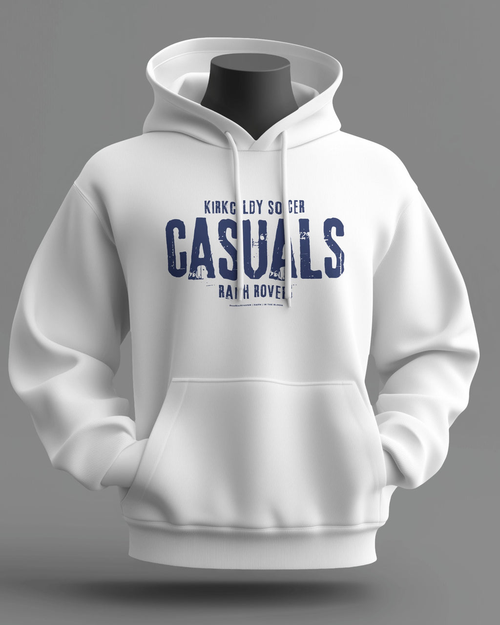 Kirkcaldy Soccer CASUALS Midweight Hoodie | Raith Hooligan Firm | In The Blood
