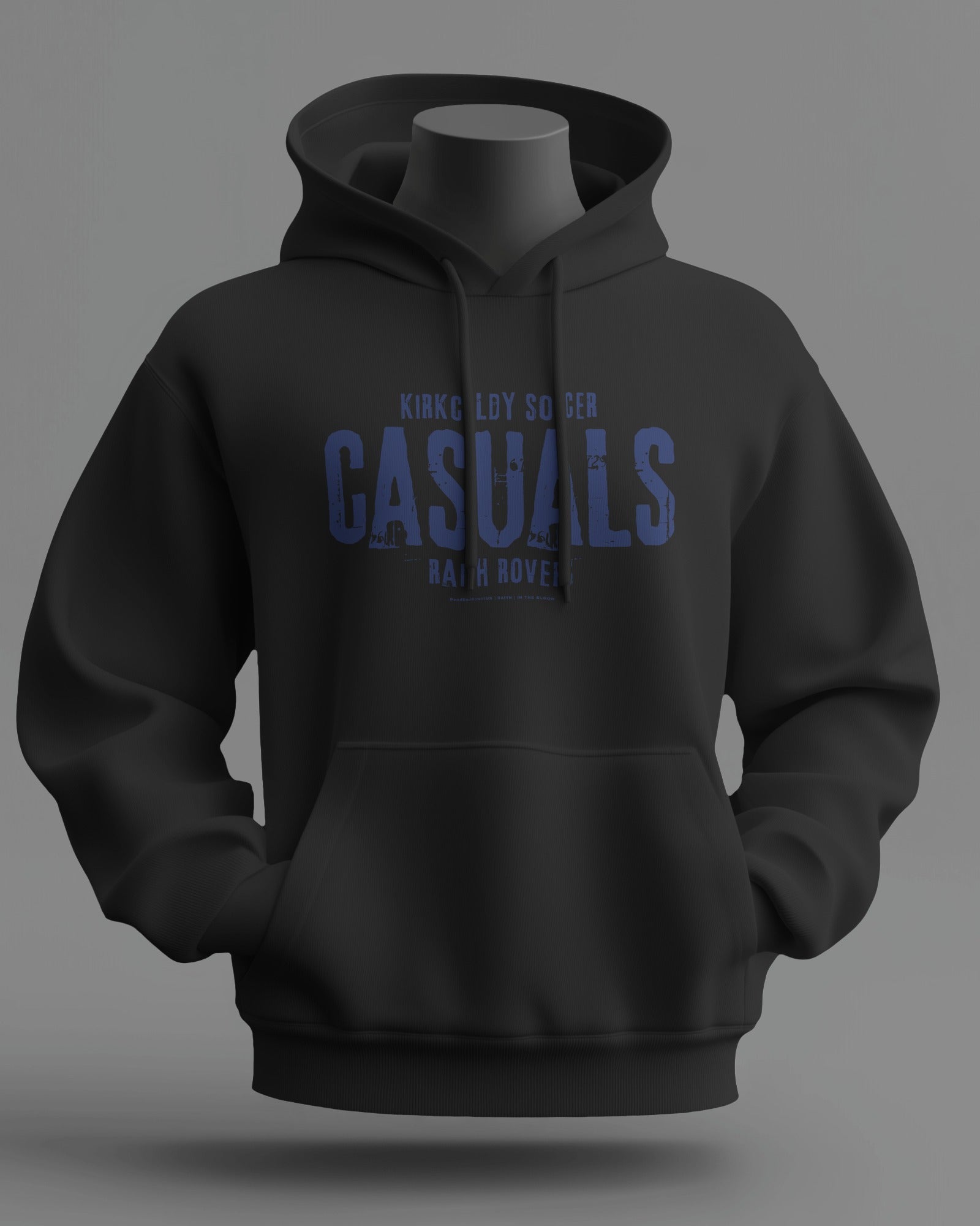 Kirkcaldy Soccer CASUALS Midweight Hoodie | Raith Hooligan Firm | In The Blood