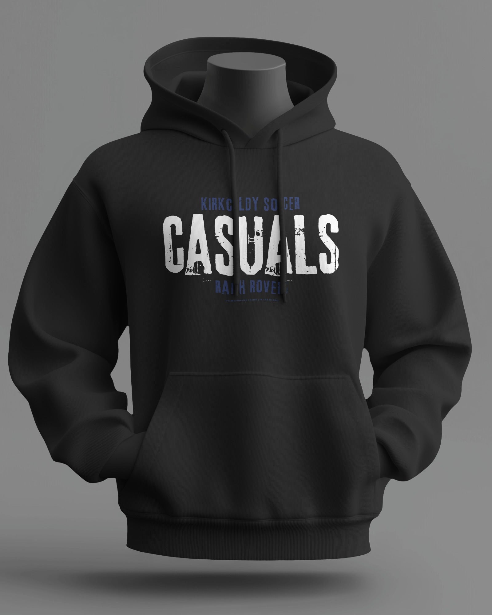 Kirkcaldy Soccer CASUALS Midweight Hoodie | Raith Hooligan Firm | In The Blood