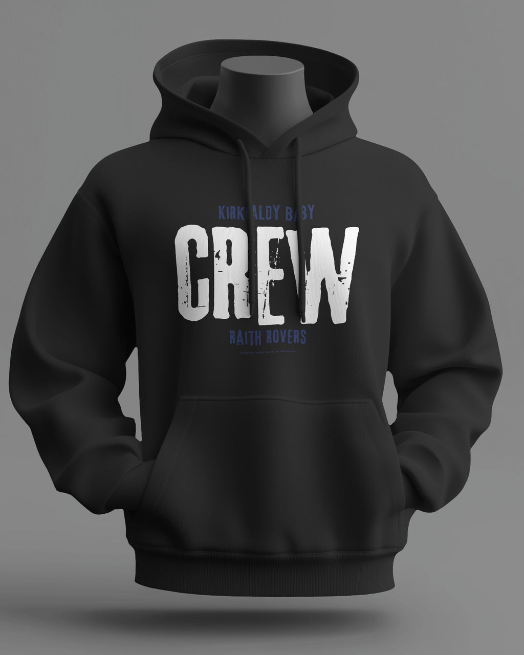 Kirkcaldy Baby CREW Midweight Hoodie | Raith Hooligan Firm | In The Blood