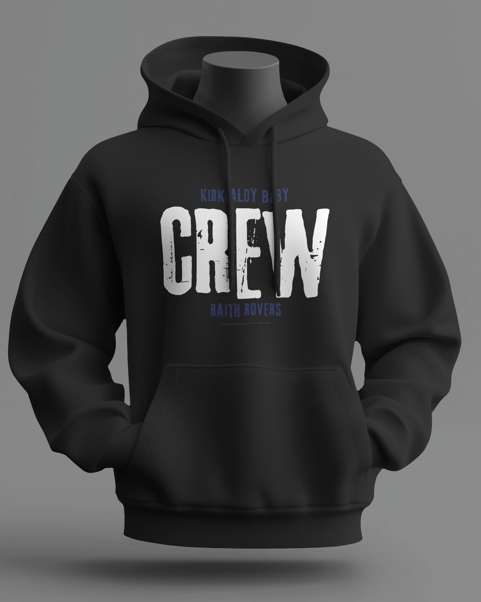Kirkcaldy Baby CREW Midweight Hoodie | Raith Hooligan Firm | In The Blood