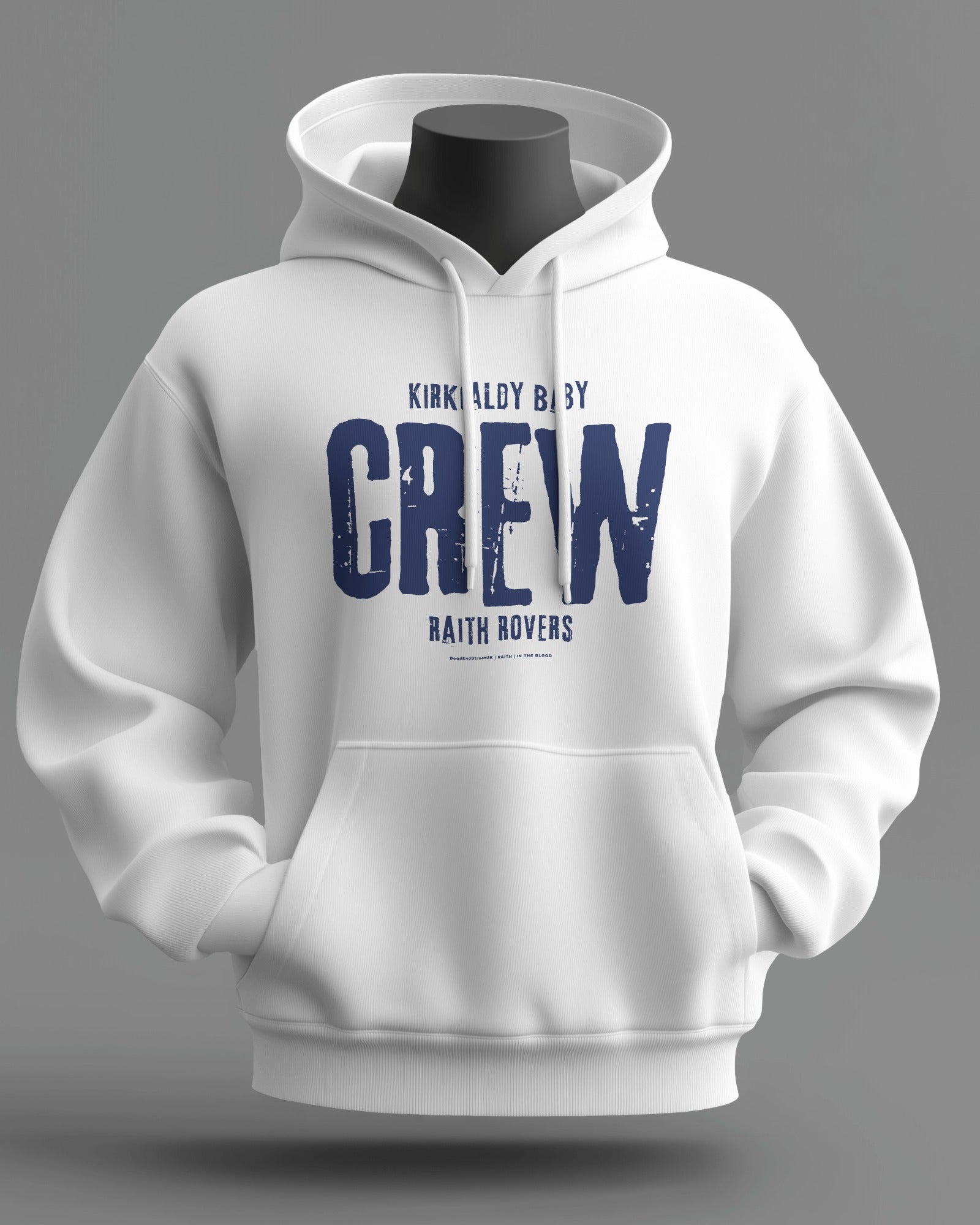 Kirkcaldy Baby CREW Midweight Hoodie | Raith Hooligan Firm | In The Blood