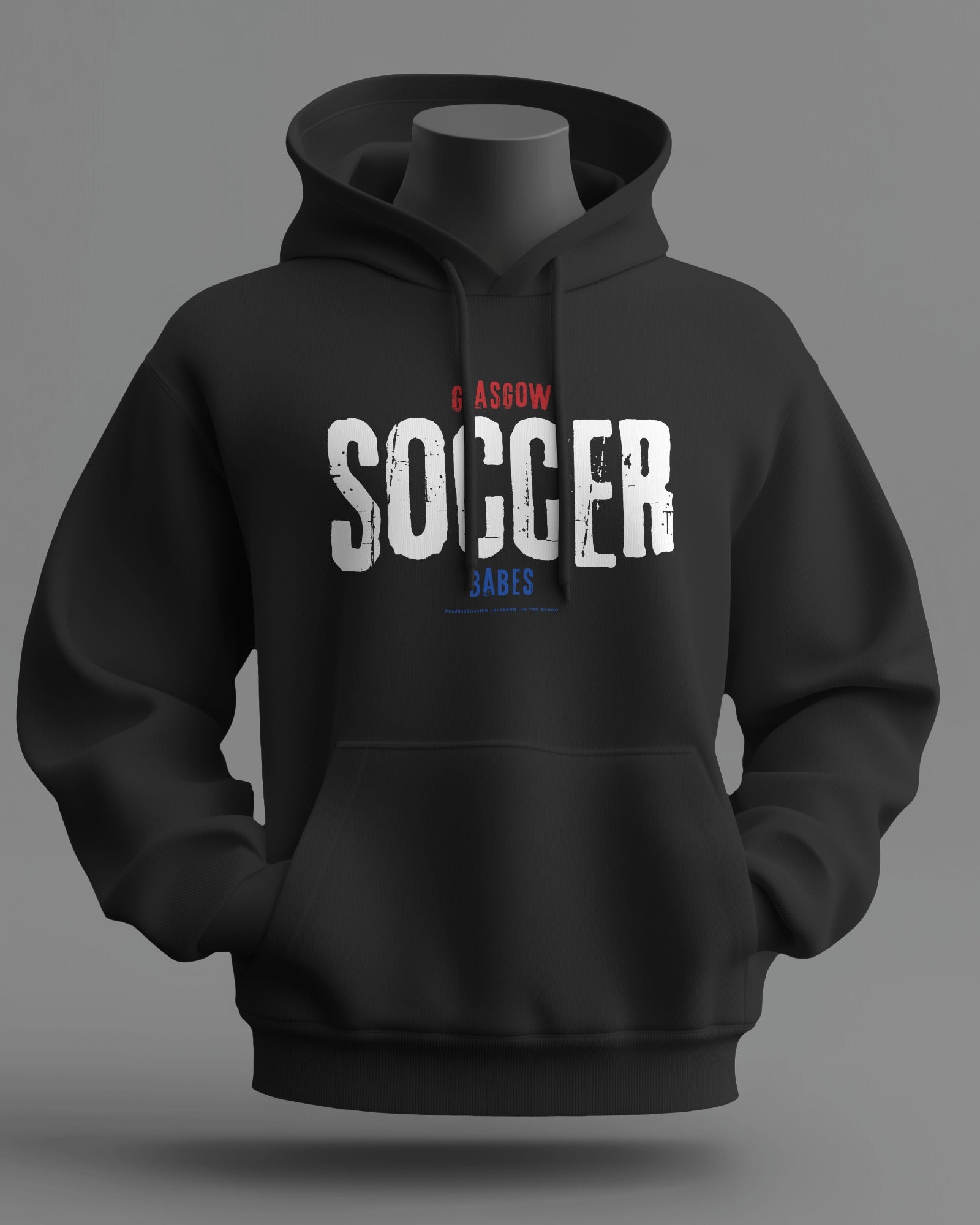 Glasgow SOCCER B Midweight Hoodie | Rangers Hooligan Firm | In The Blood