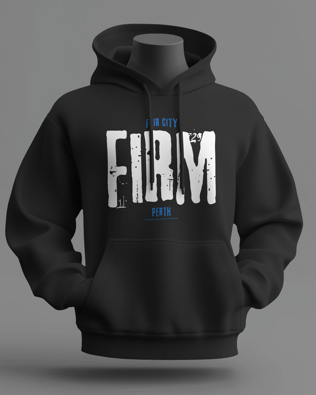 Fair City FIRM Midweight Hoodie | St Johnstone Hooligan Firm | In The Blood