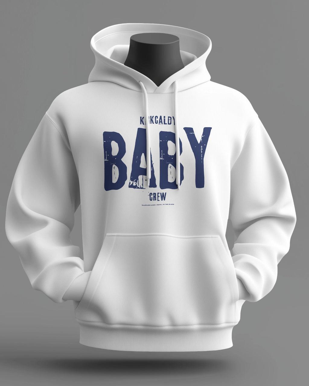 Kirkcaldy BABY Crew Midweight Hoodie | Raith Hooligan Firm | In The Blood
