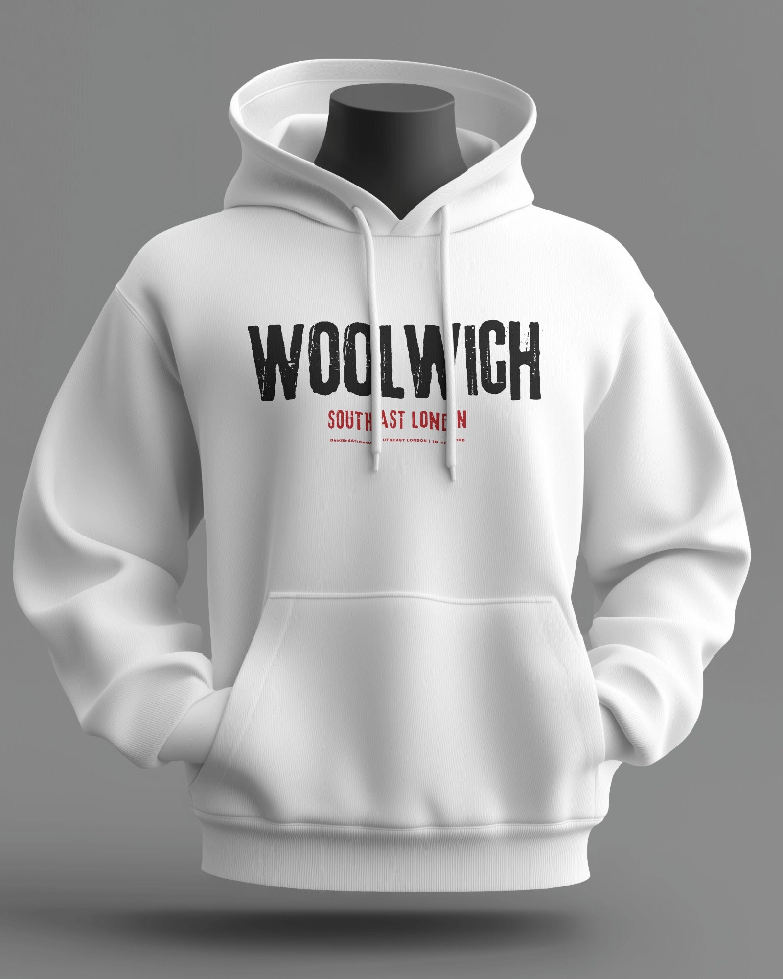 WOOLWICH Midweight Hoodie | South East London | In The Blood