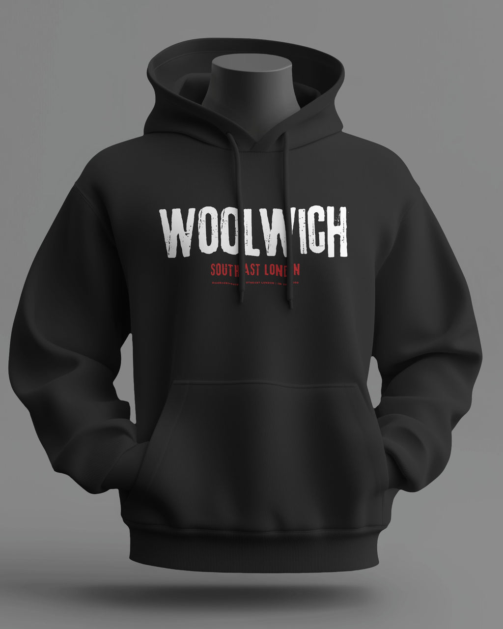 WOOLWICH Midweight Hoodie | South East London | In The Blood