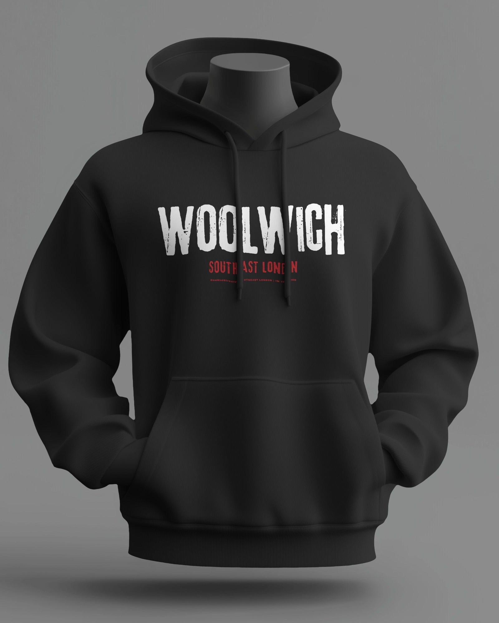 WOOLWICH Midweight Hoodie | South East London | In The Blood